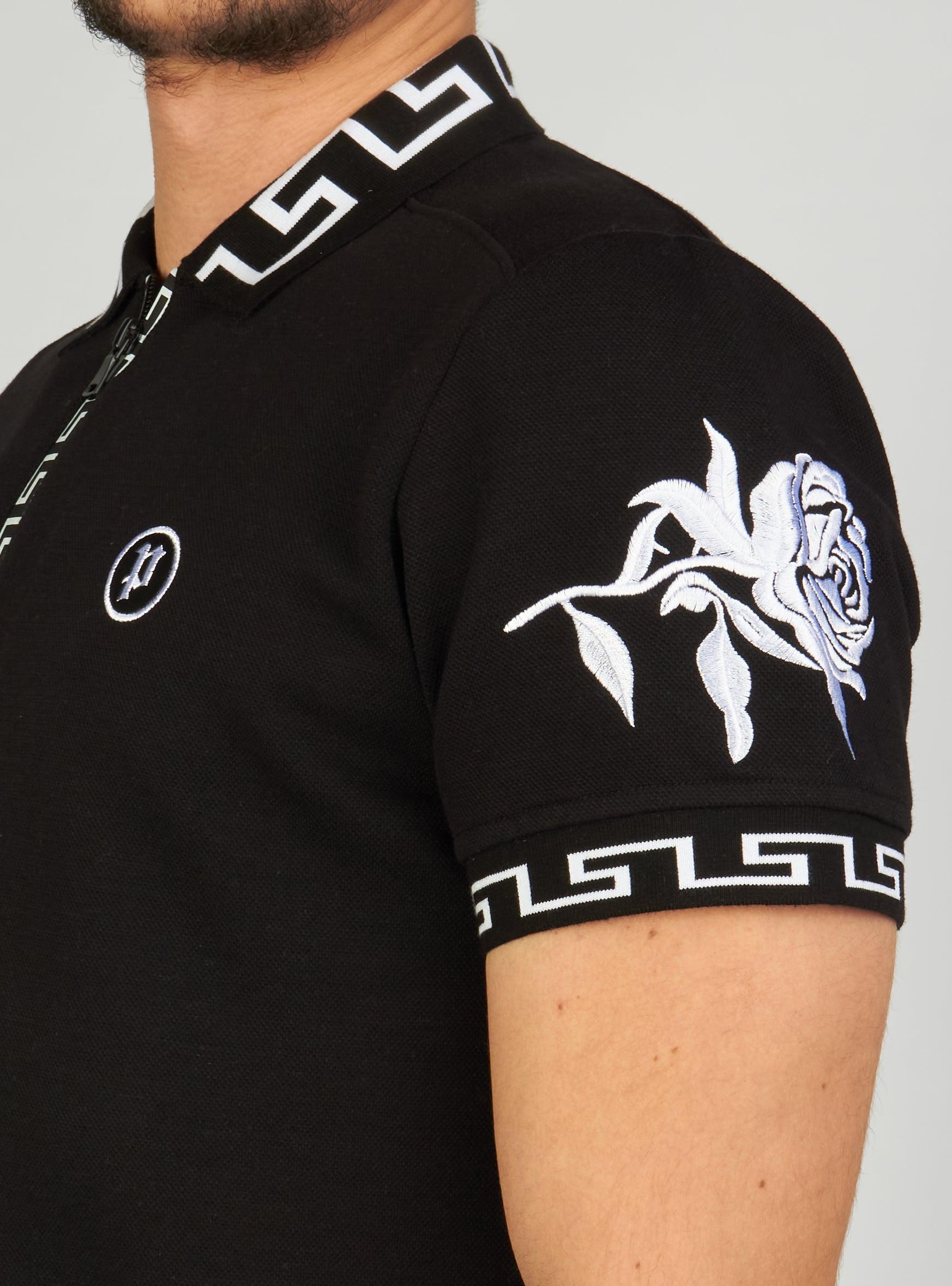 Politics T-Shirt - Allen Polo - Black And White - ALLEN154