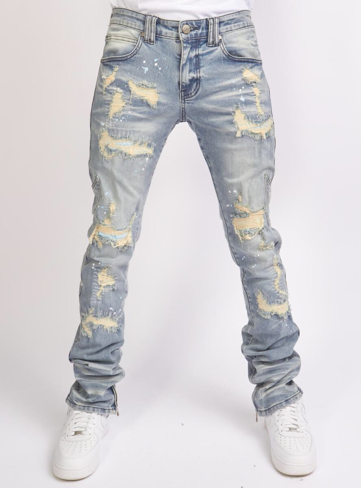 Politics Jeans - Ramsey - Stacked - Cool Blue - 514