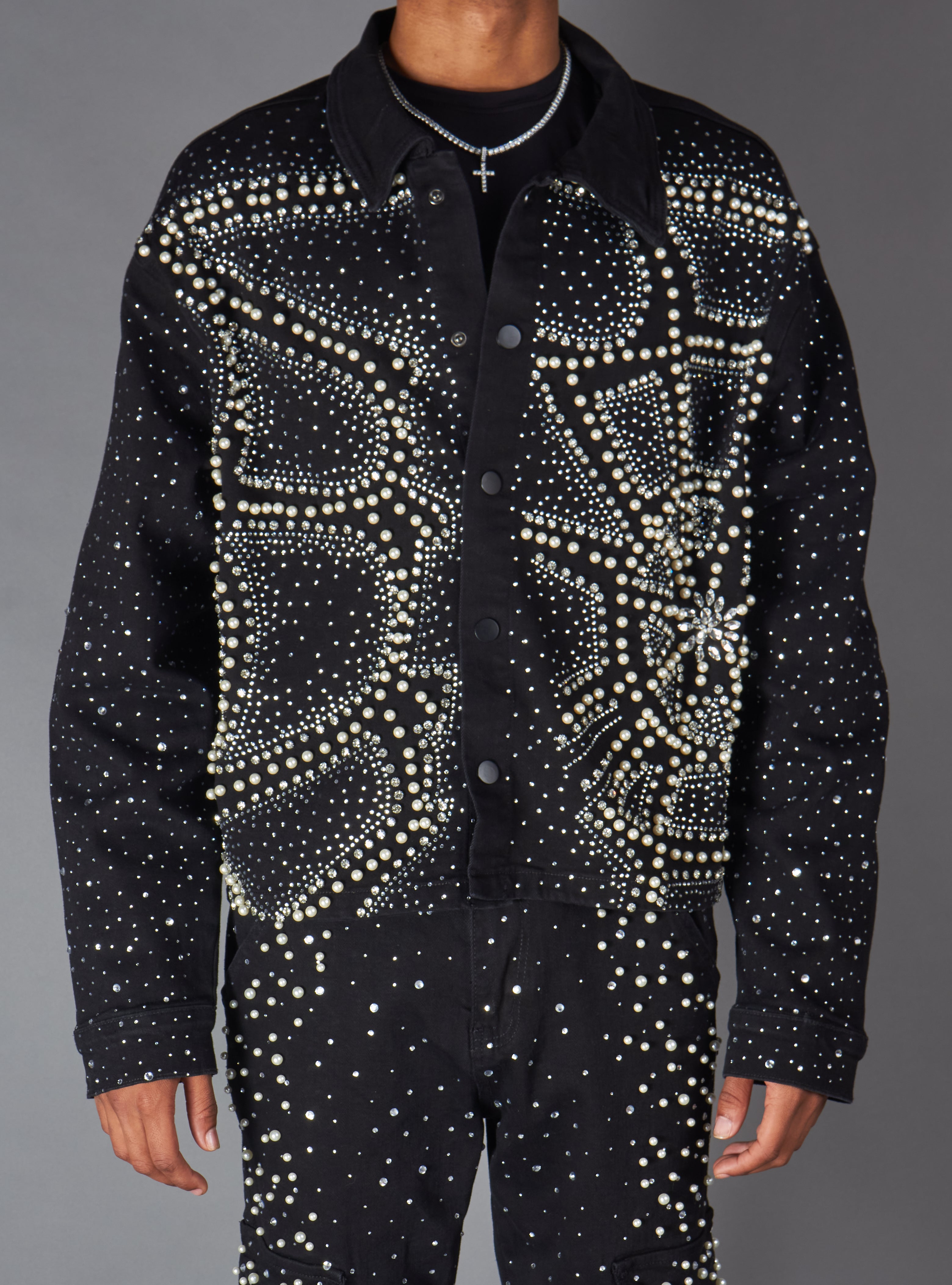 Politics Jacket - Tyla - Jet Black - Hol-25