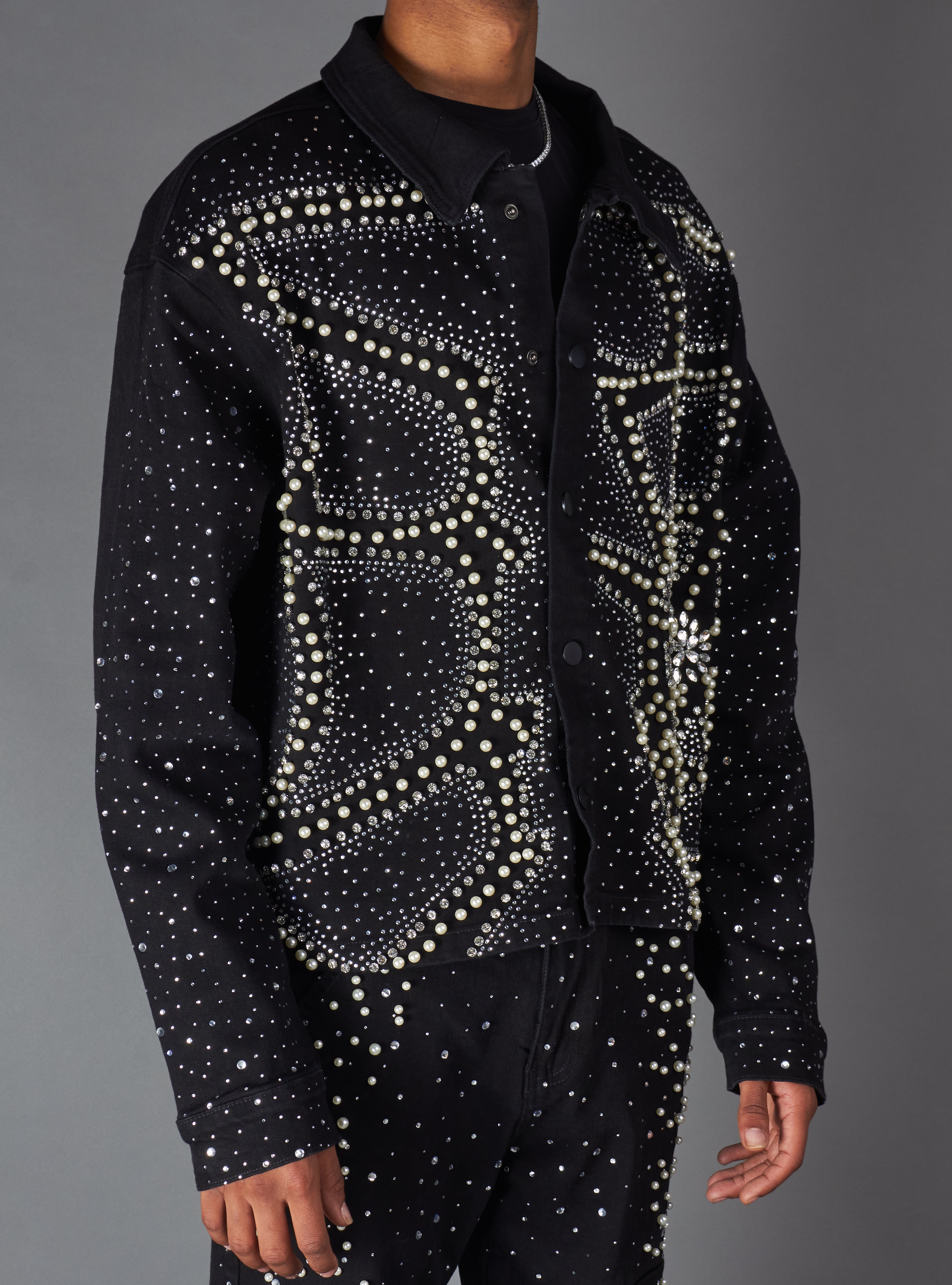 Politics Jacket - Tyla - Jet Black - Hol-25