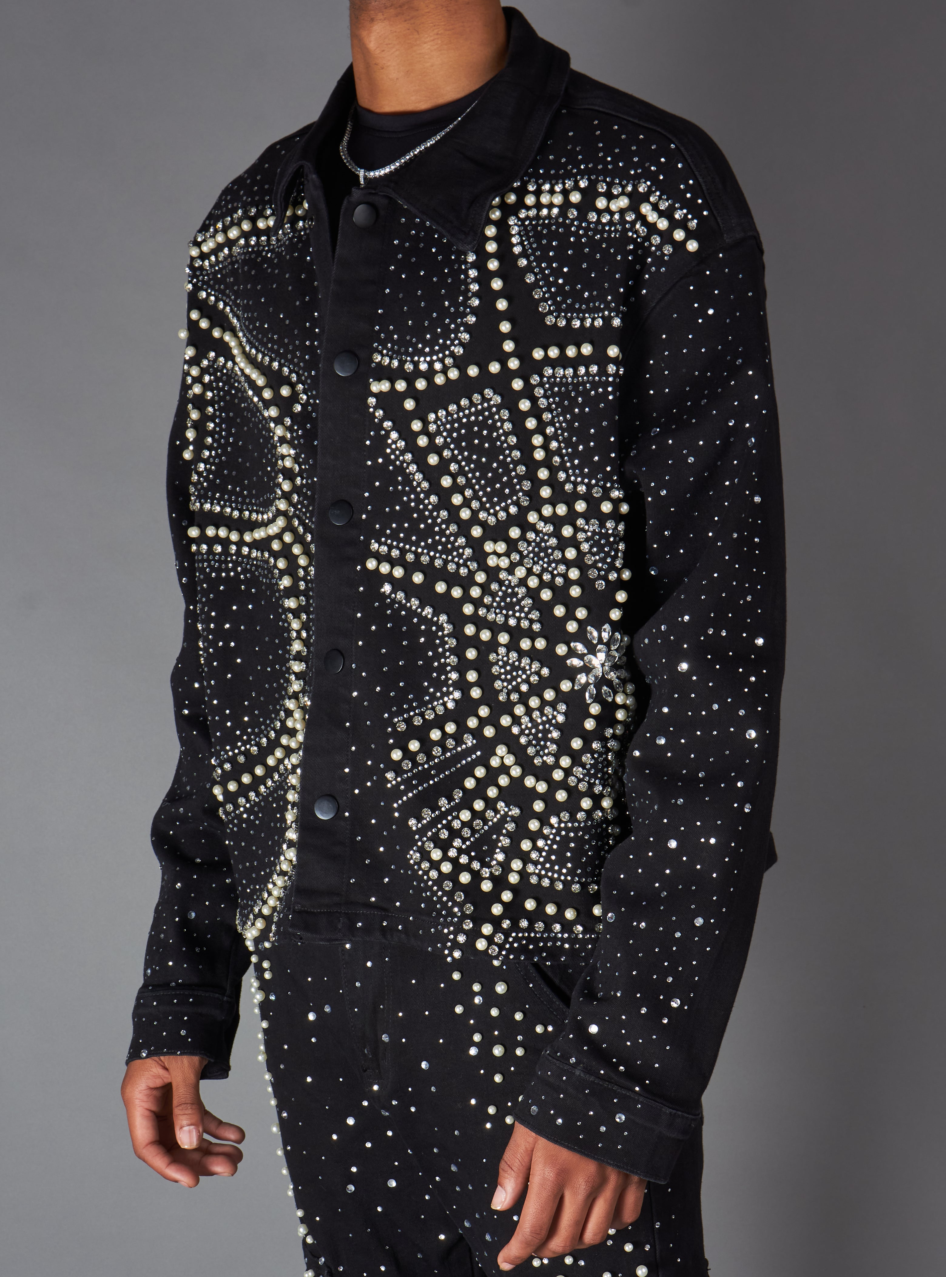 Politics Jacket - Tyla - Jet Black - Hol-25