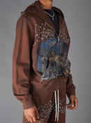 Politics Hoodie - San - Brown - Hol-46