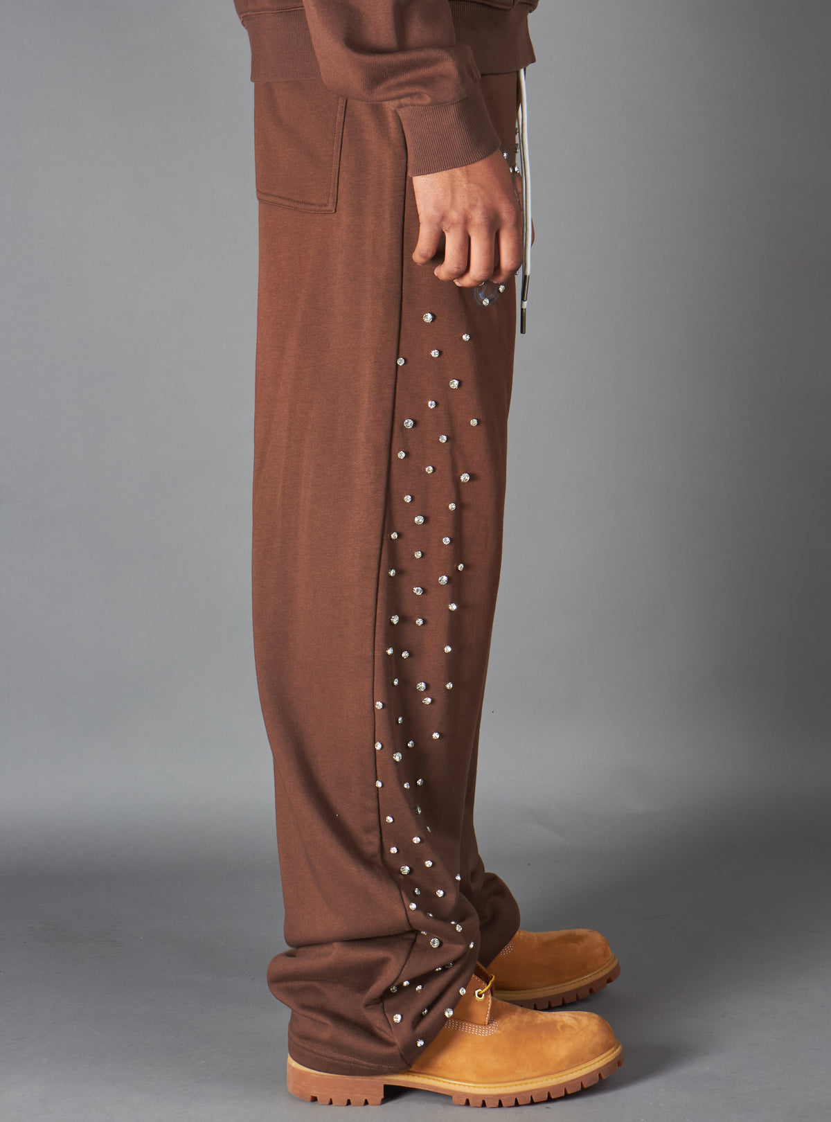 Politics Sweatpants - Paso - Brown - Hol-47