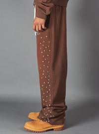 Politics Sweatpants - Paso - Brown - Hol-47