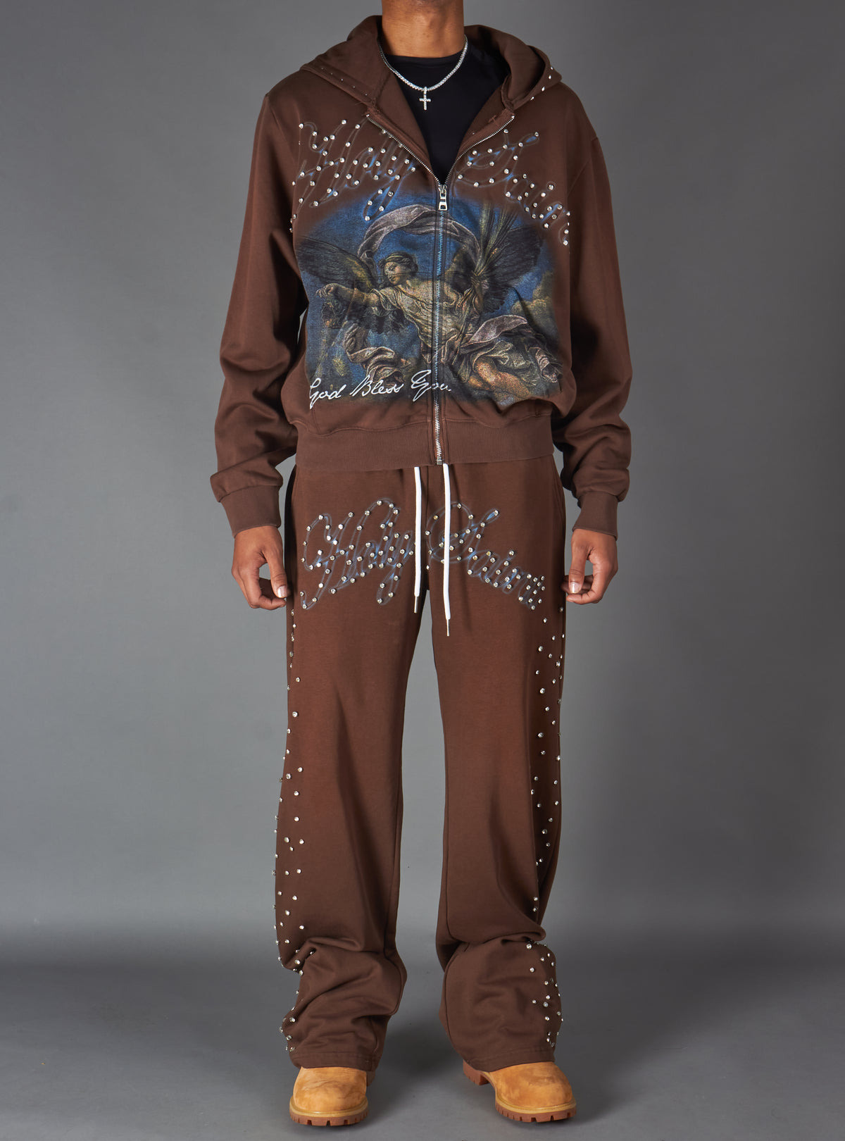 Politics Hoodie - San - Brown - Hol-46