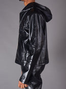 Politics Hoodie - Eris - Black Leather - Hol-44