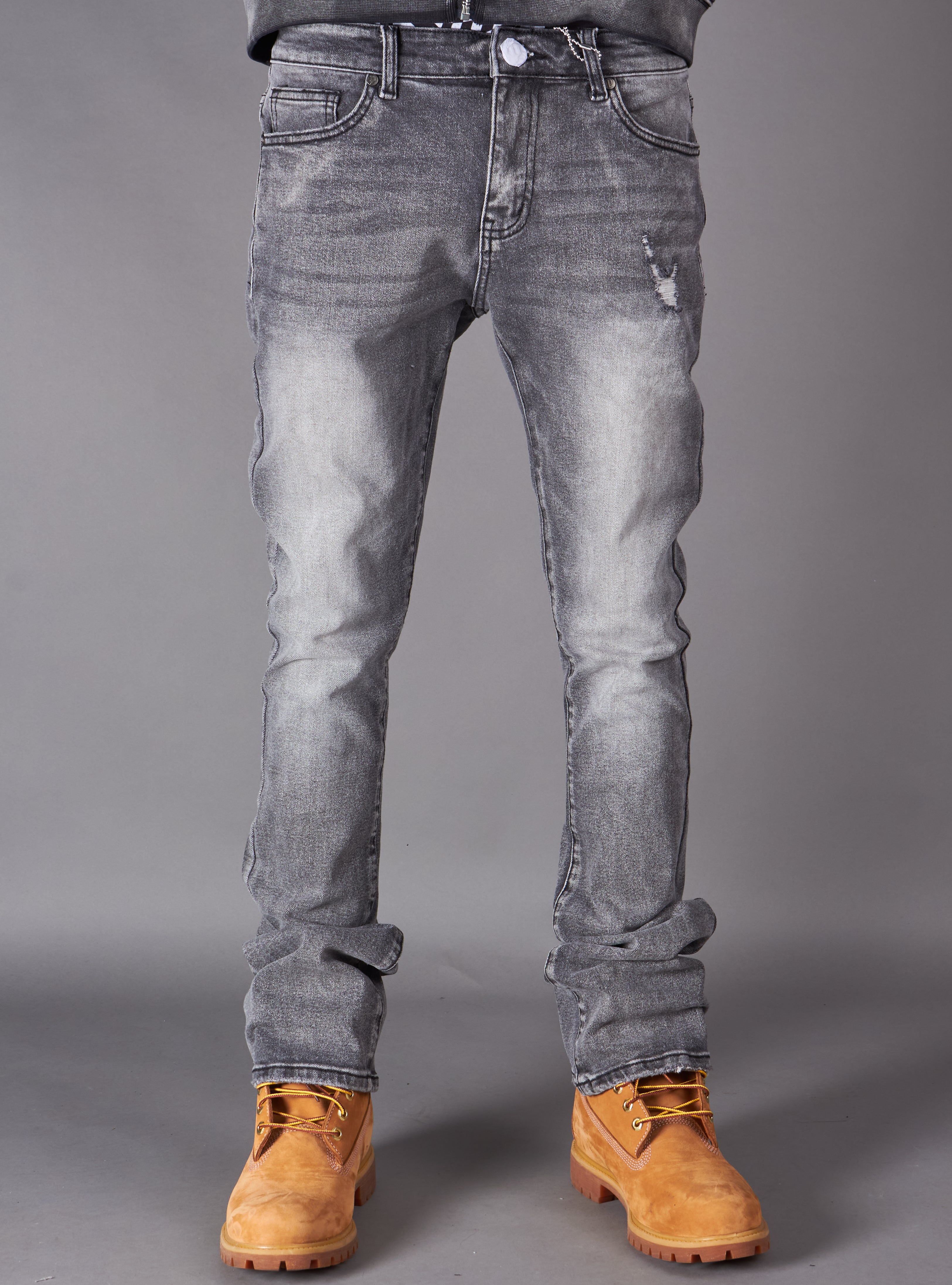 Politics Jeans - Dran Stacked - Grey - Hol-20
