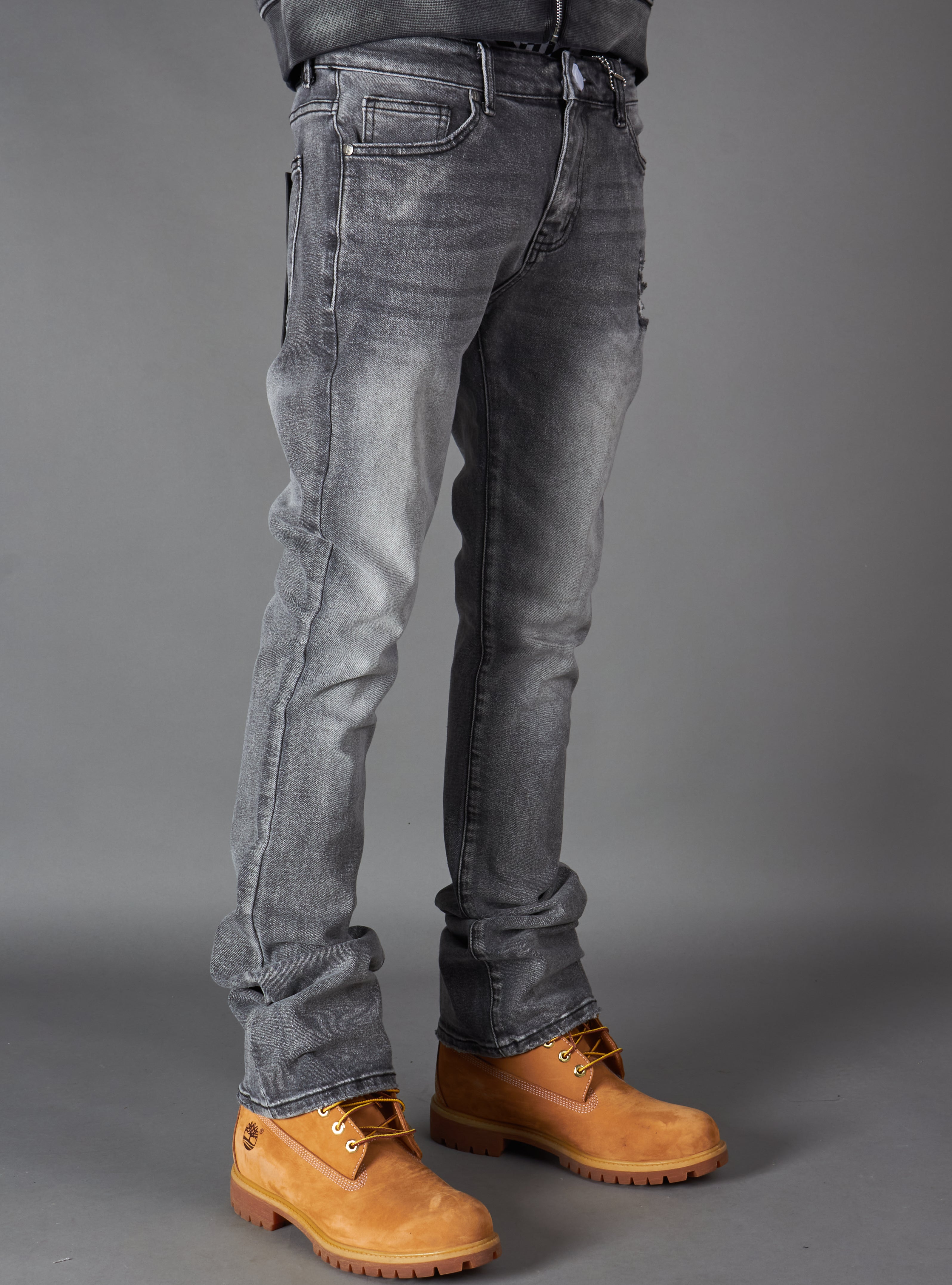 Politics Jeans - Dran Stacked - Grey - Hol-20
