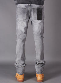 Politics Jeans - Dran Stacked - Grey Wash - Hol-18
