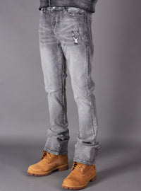 Politics Jeans - Dran Stacked - Grey Wash - Hol-18