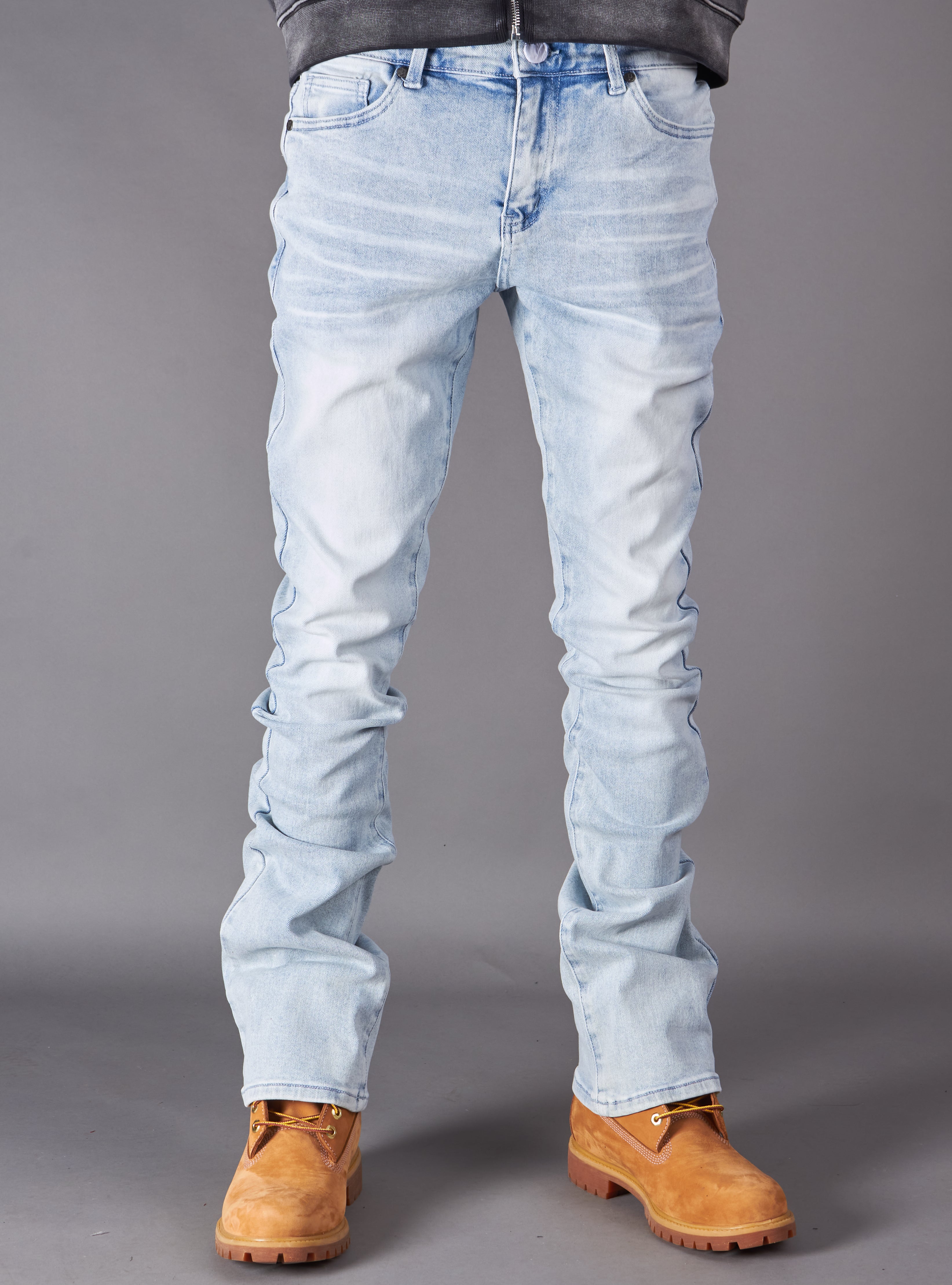 Politics Jeans - Dran Stacked - Light Blue - Hol-16