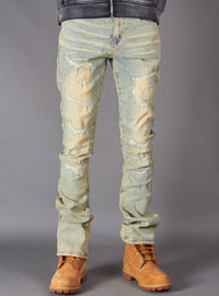 Politics Jeans - Dran Stacked - Vintage Blue - Hol-14