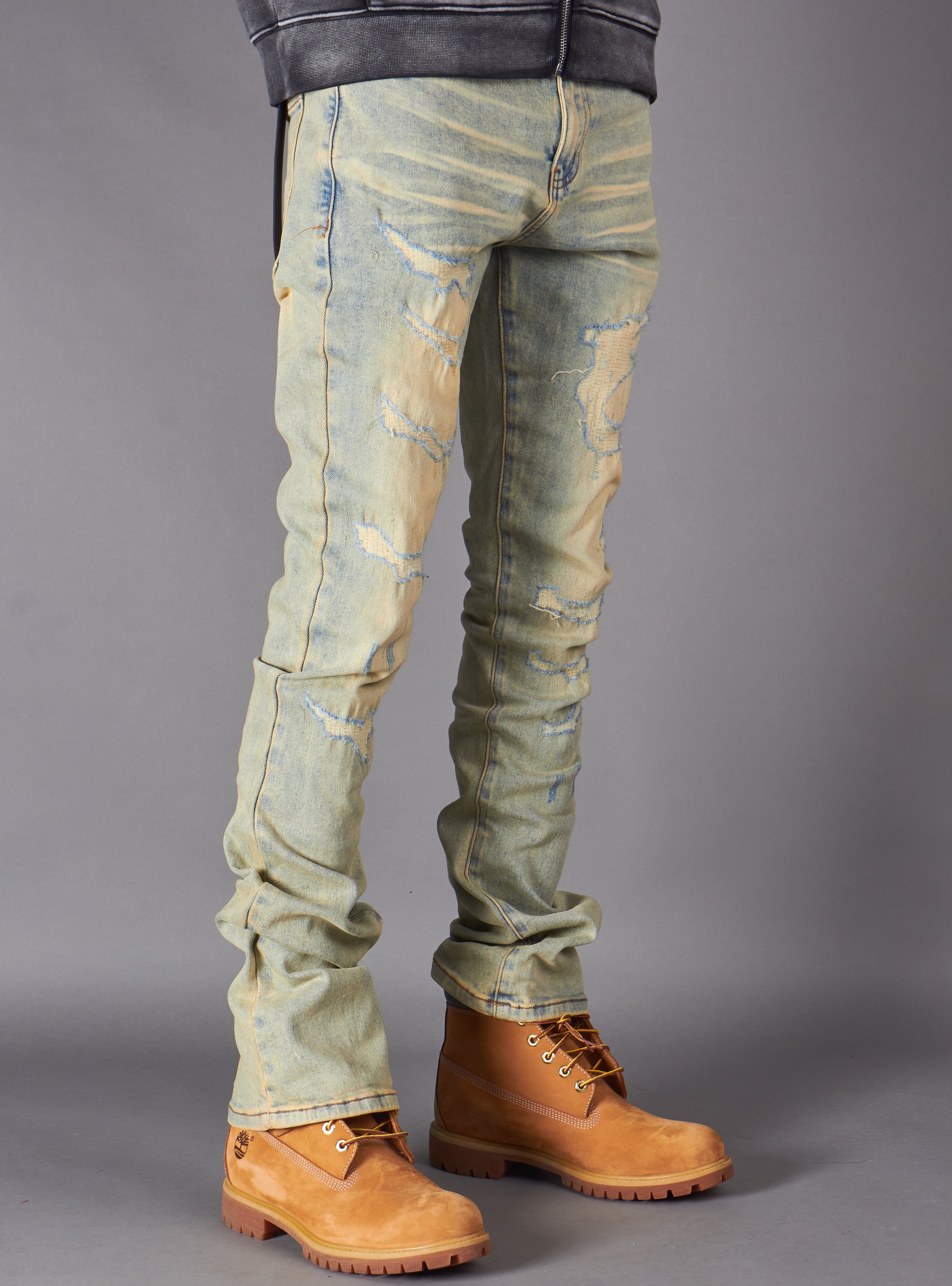 Politics Jeans - Dran Stacked - Vintage Blue - Hol-14