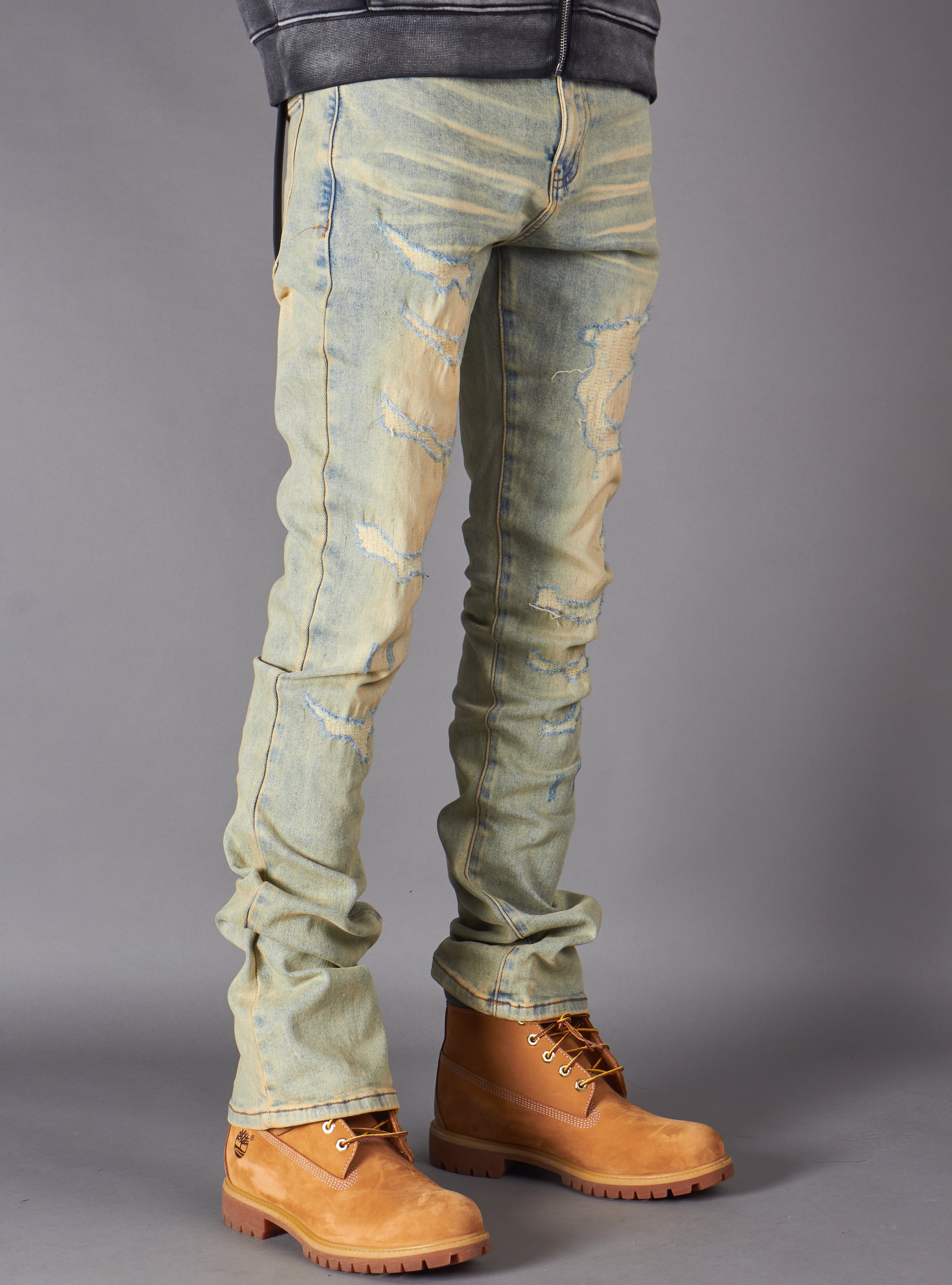 Politics Jeans - Dran Stacked - Vintage Blue - Hol-14