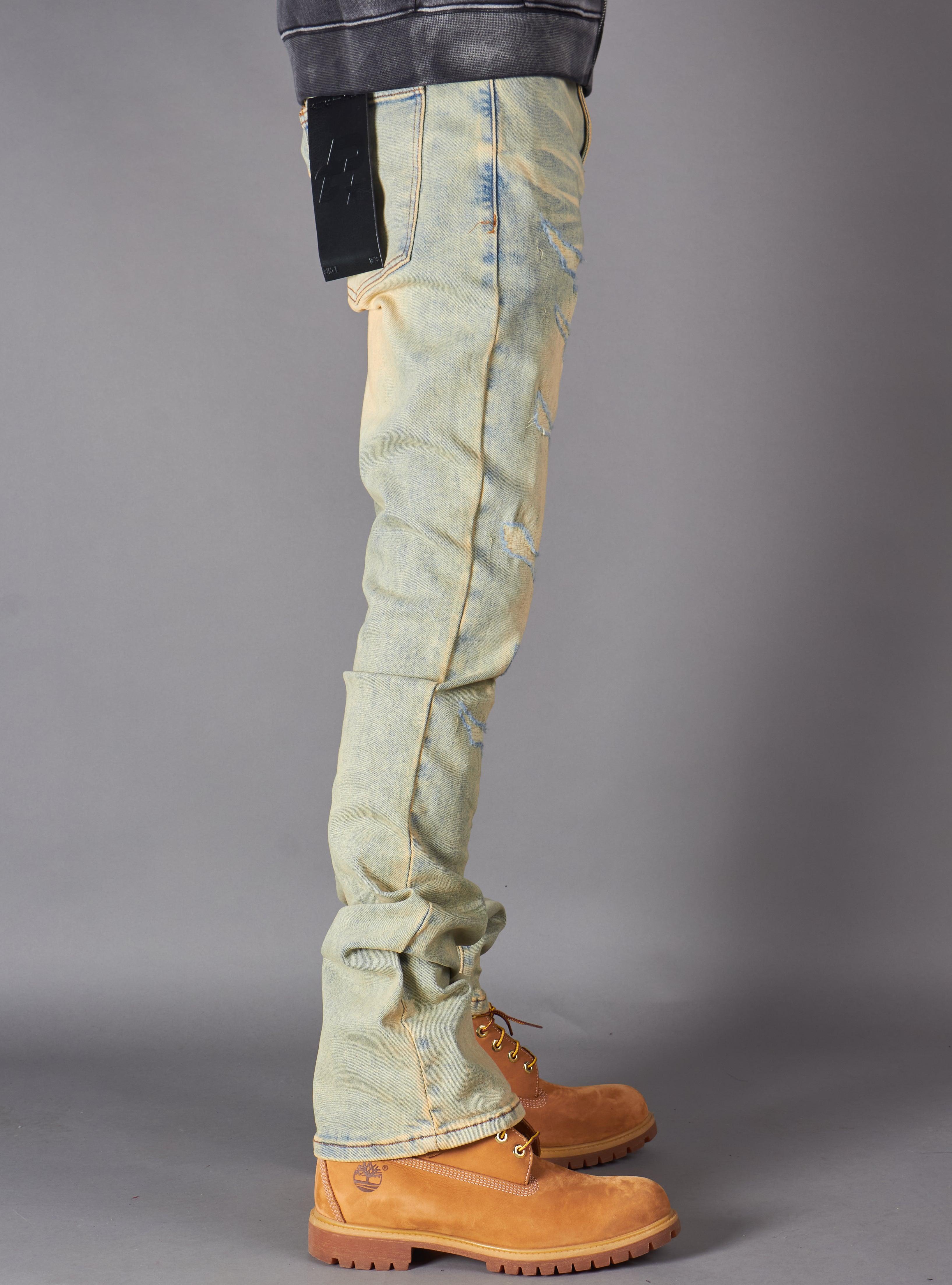 Politics Jeans - Dran Stacked - Vintage Blue - Hol-14