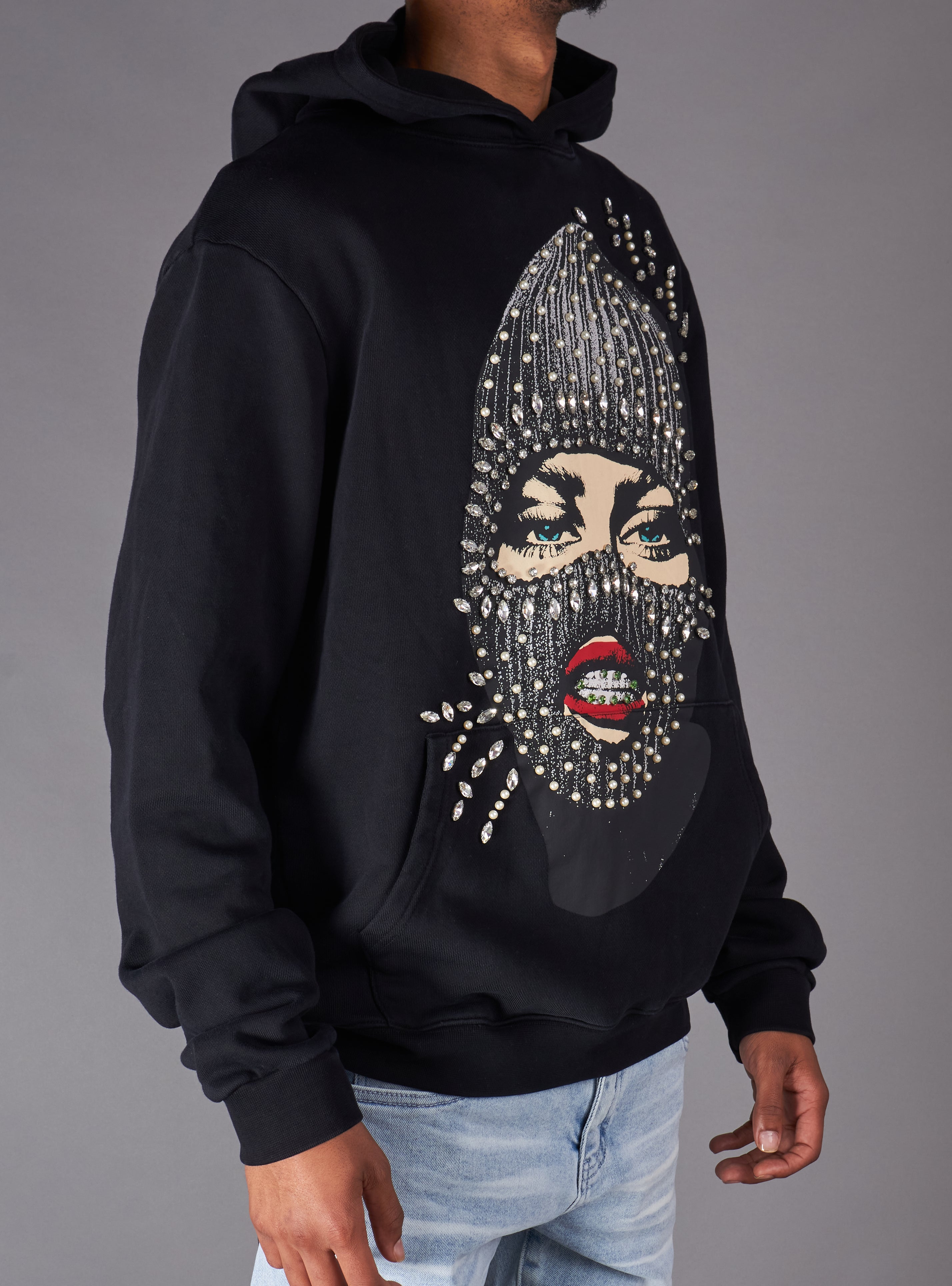 Politics Hoodie - Flint - Washed Black - Hol-07