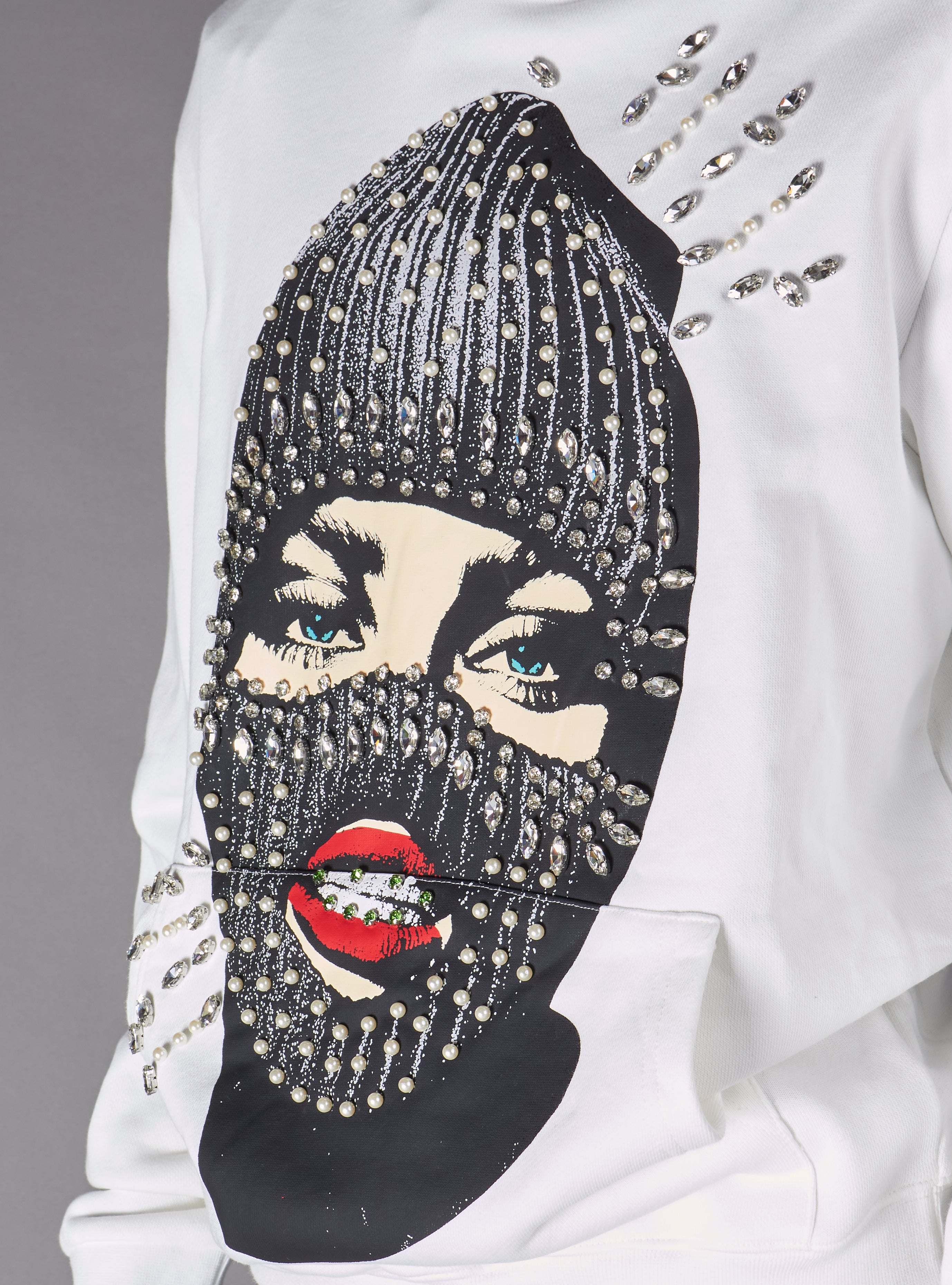 Politics Hoodie - Flint - White - Hol-08