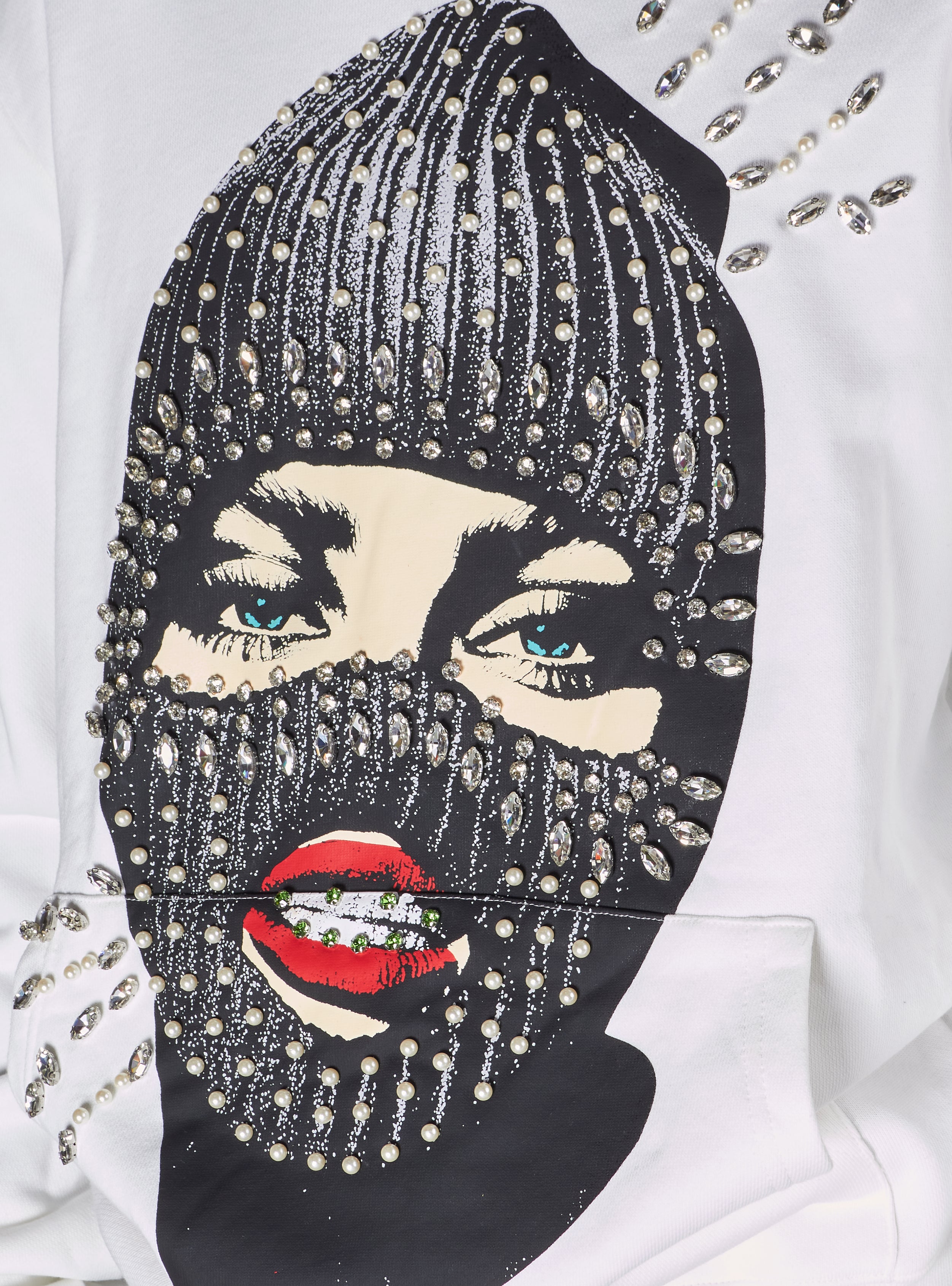 Politics Hoodie - Flint - White - Hol-08