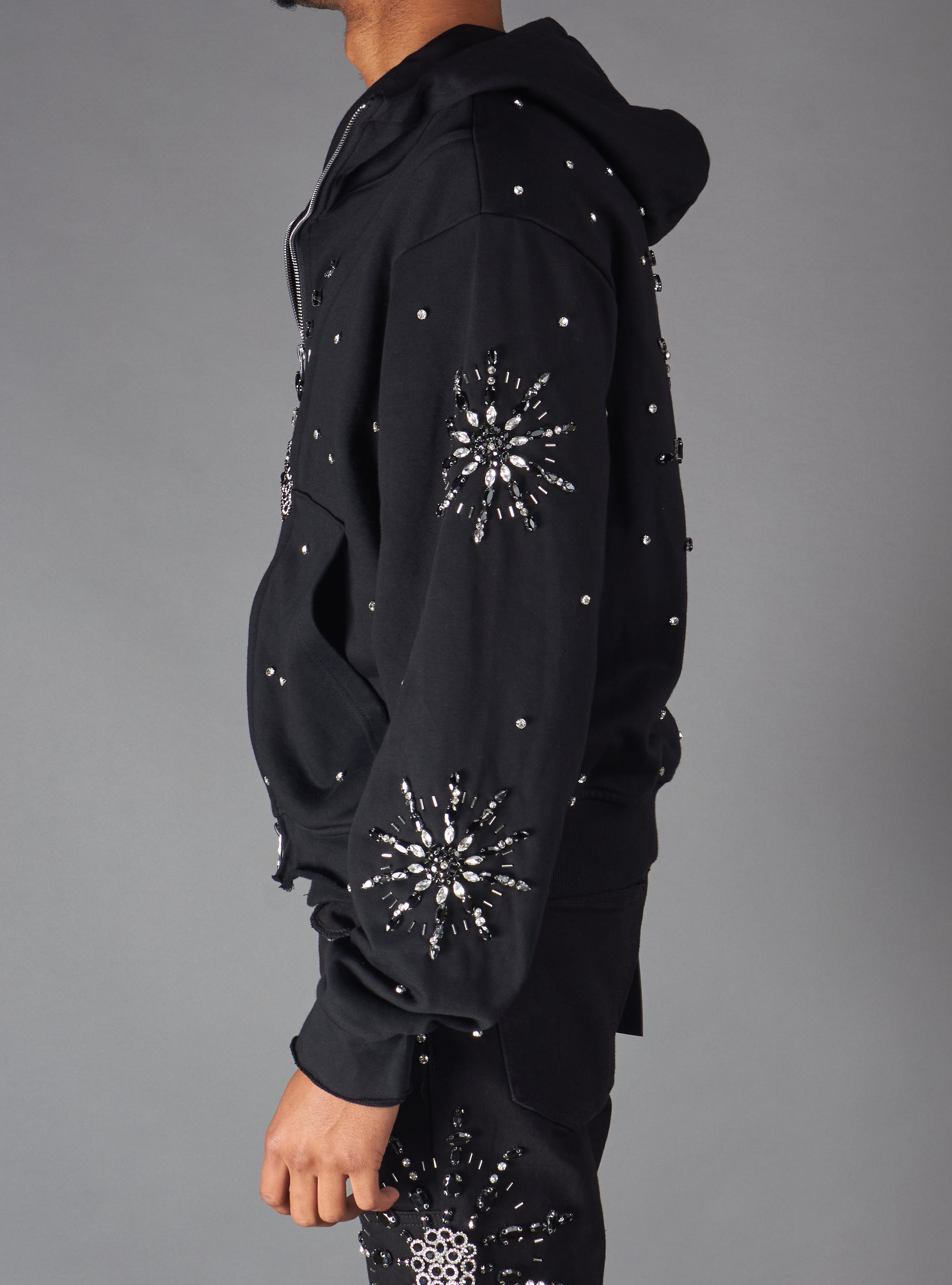 Politics Hoodie - Brae - Black - 234 - Hol-04