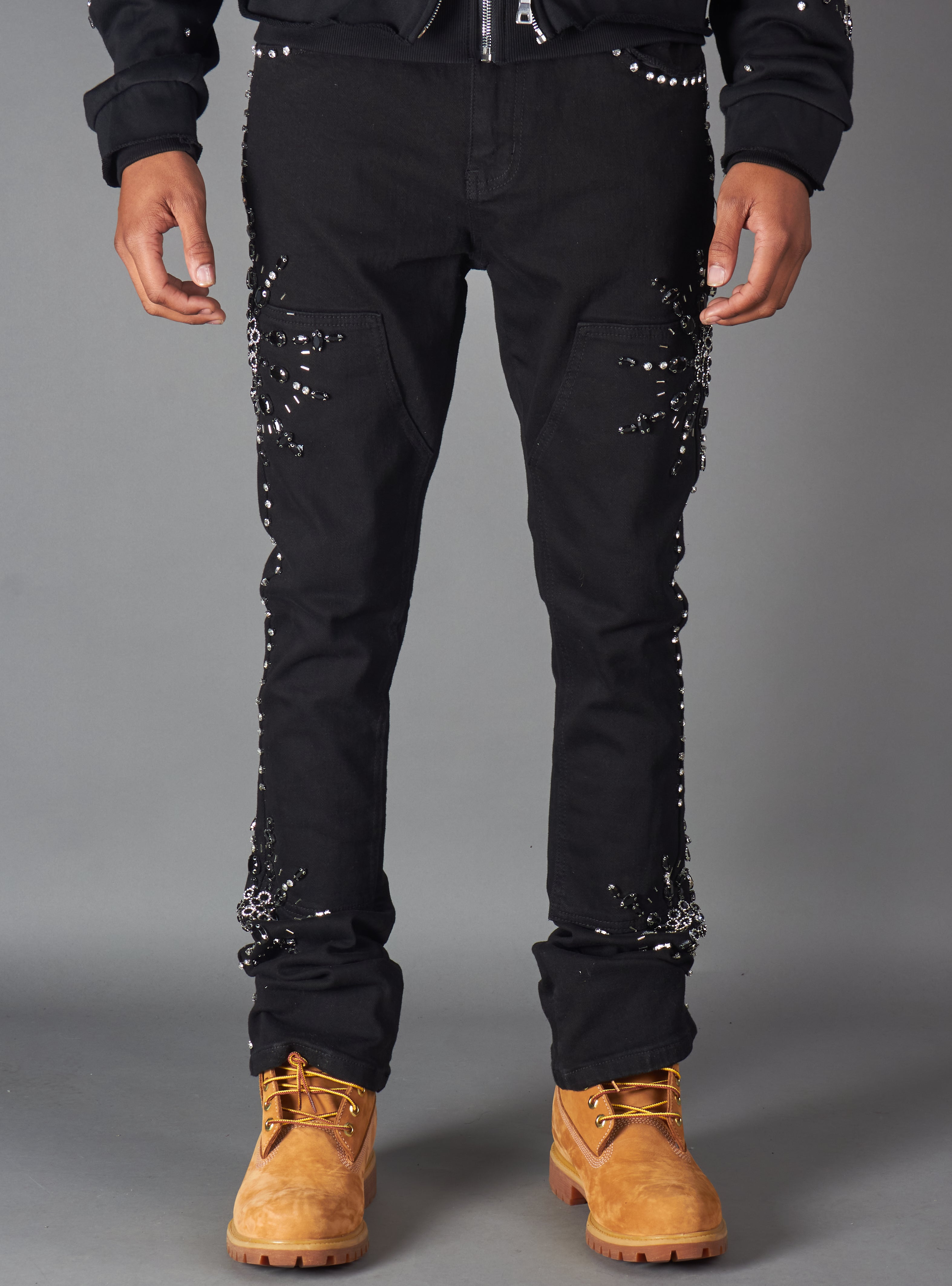 Politics Jeans - Corwin - Jet Black - 209 - Hol-02