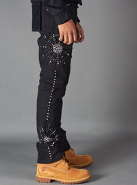 Politics Jeans - Corwin - Jet Black - 209 - Hol-02