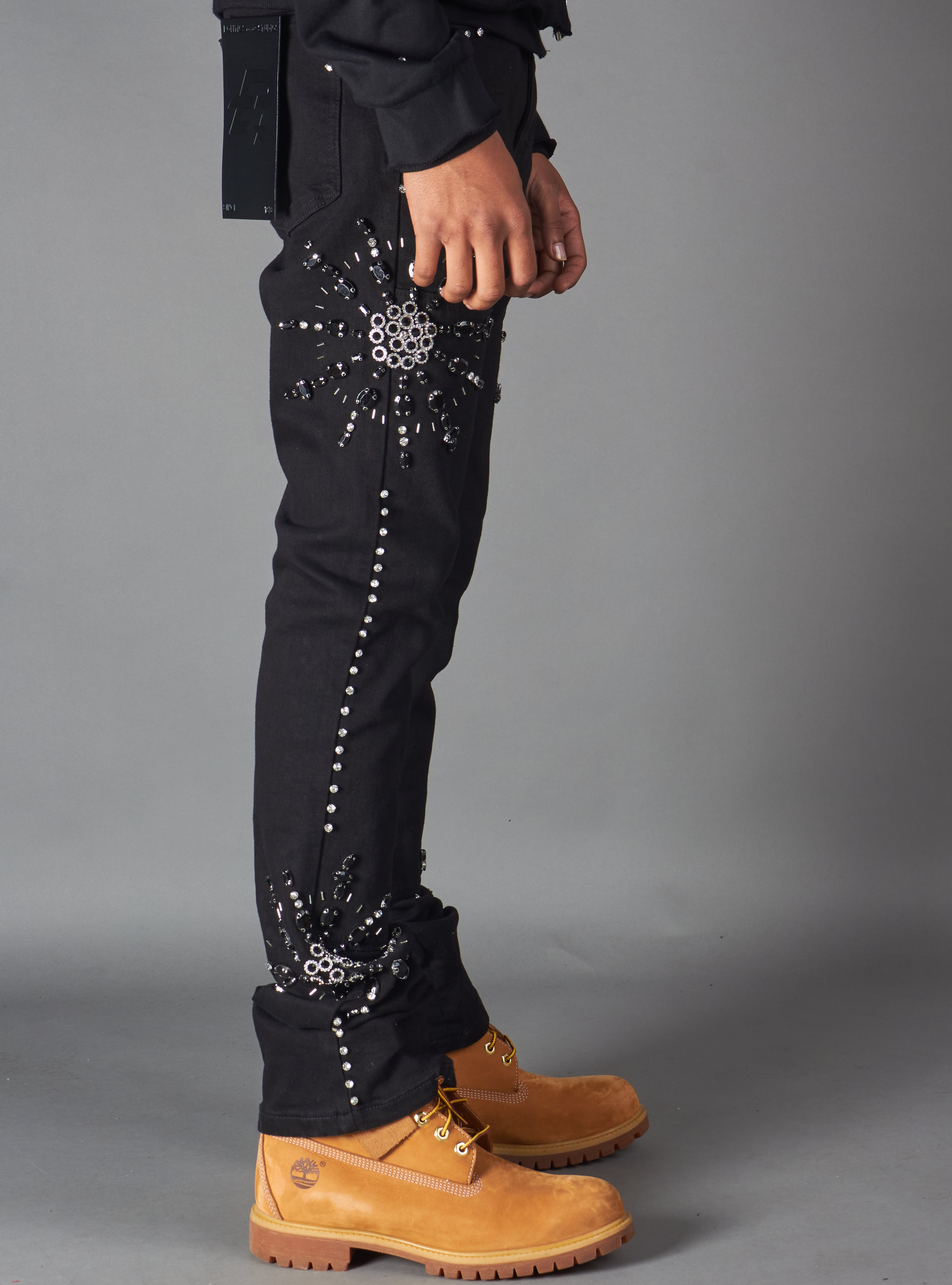 Politics Jeans - Corwin - Jet Black - 209 - Hol-02