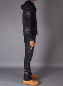 Politics Hoodie - Brae - Black - 234 - Hol-04