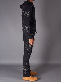 Politics Hoodie - Brae - Black - 234 - Hol-04