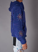 Politics Hoodie - Brae - Blue - 635 - Hol-05