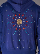 Politics Hoodie - Brae - Blue - 635 - Hol-05