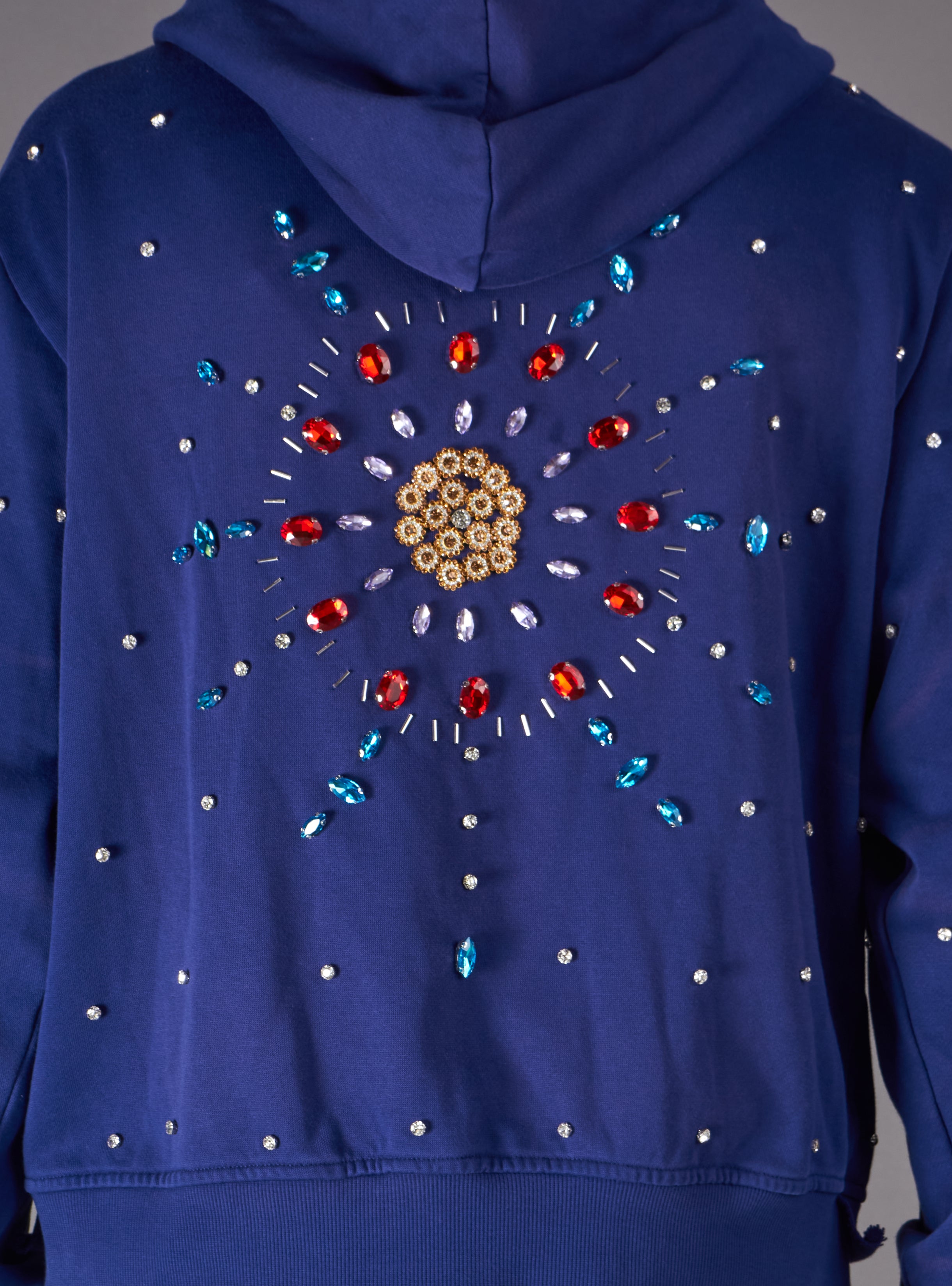 Politics Hoodie - Brae - Blue - 635 - Hol-05