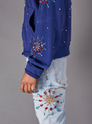 Politics Hoodie - Brae - Blue - 635 - Hol-05