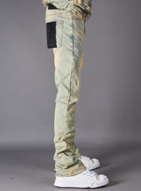 Politics Jeans - Dran Stacked - Vintage Blue - Hol-14