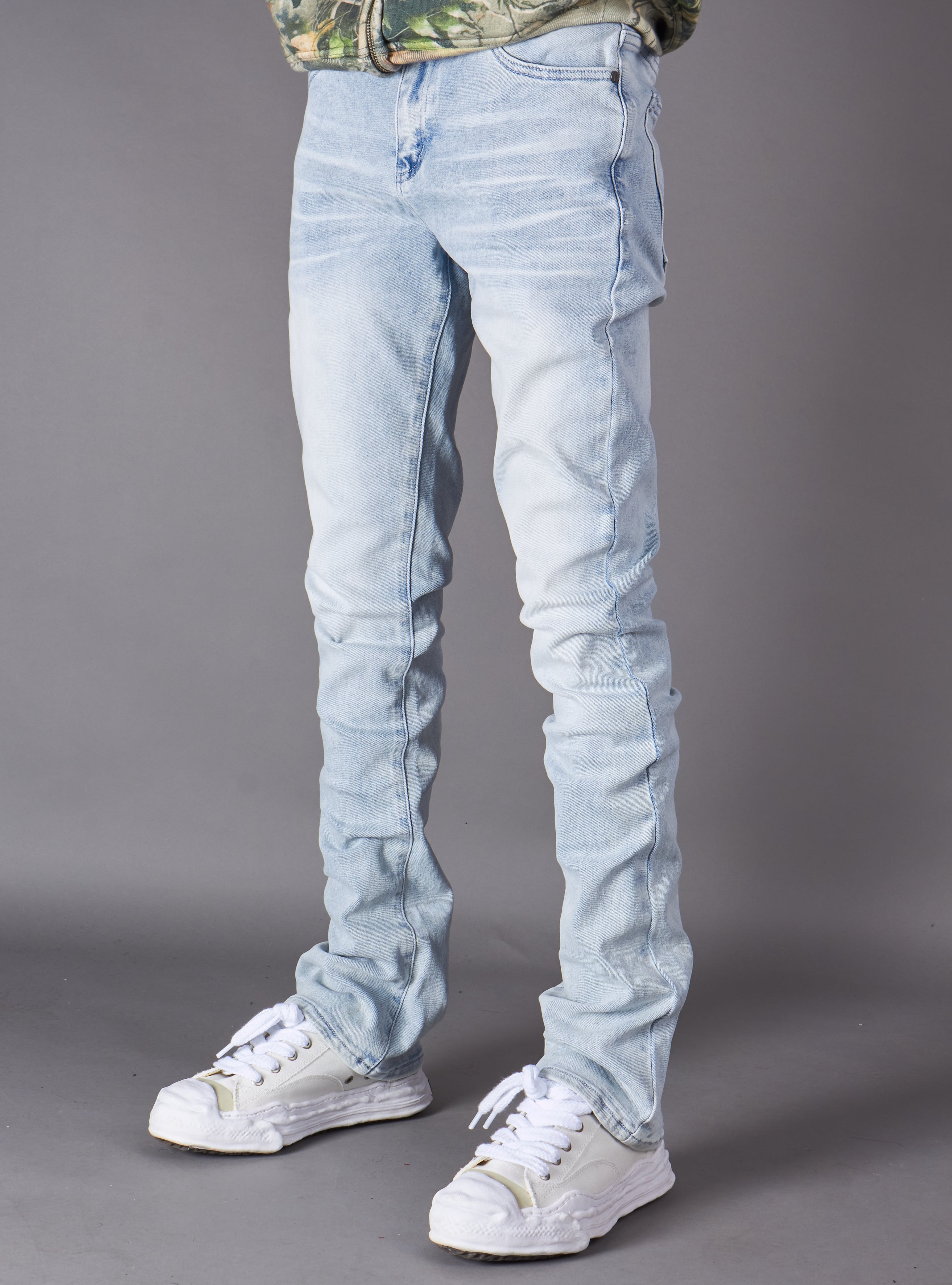 Politics Jeans - Dran Stacked - Light Blue - Hol-16