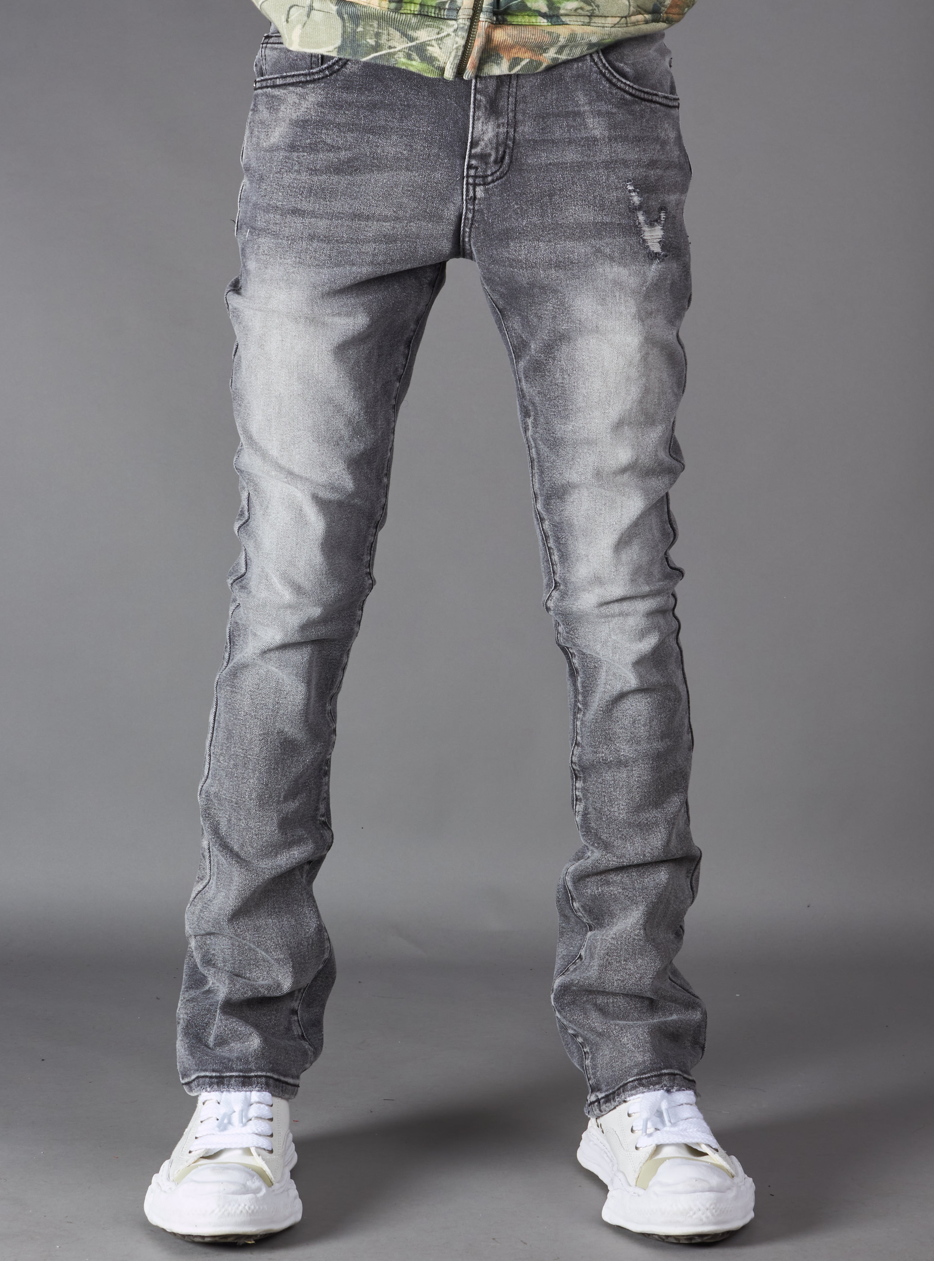 Politics Jeans - Dran Stacked - Grey - Hol-20