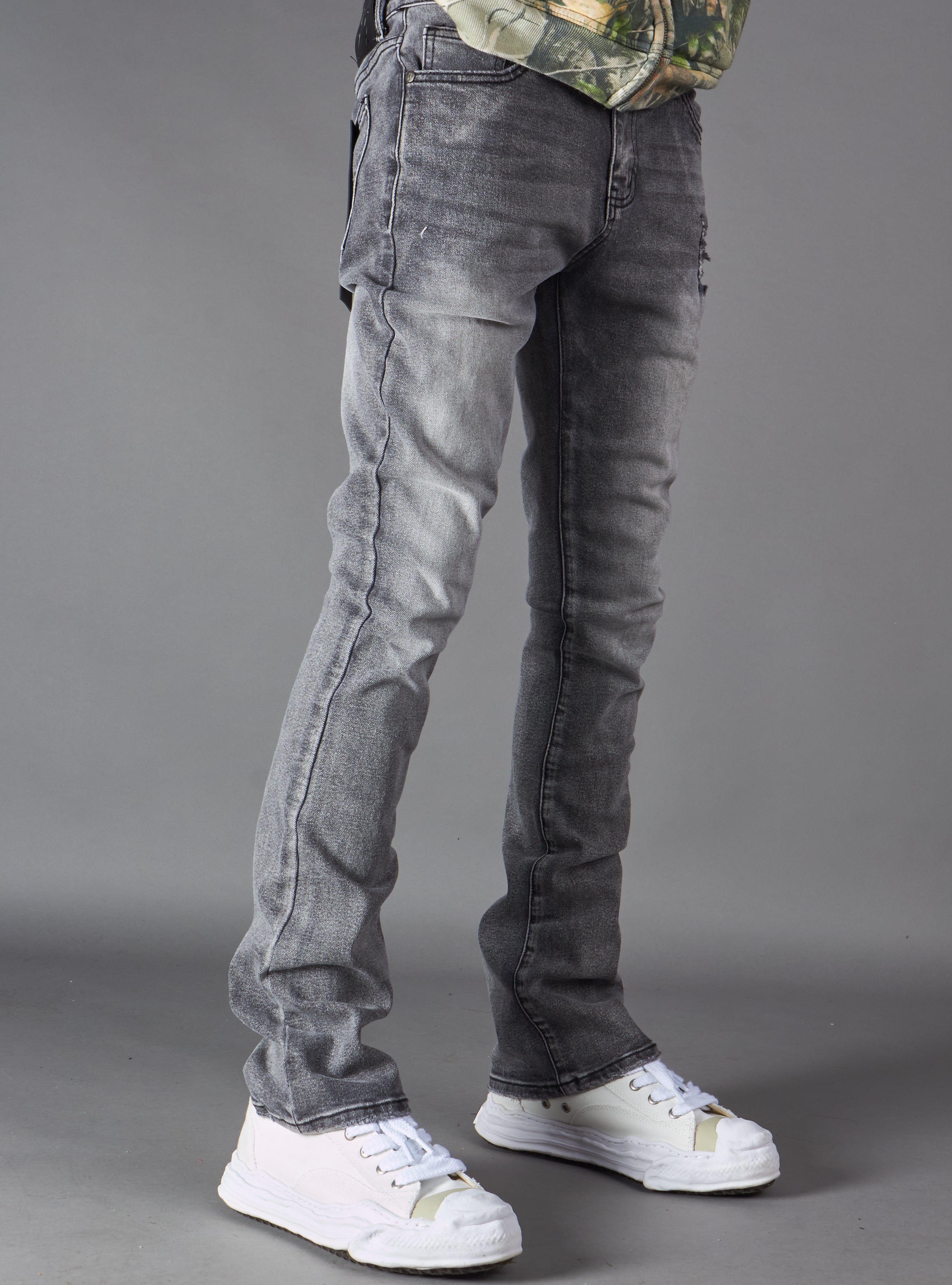 Politics Jeans - Dran Stacked - Grey - Hol-20