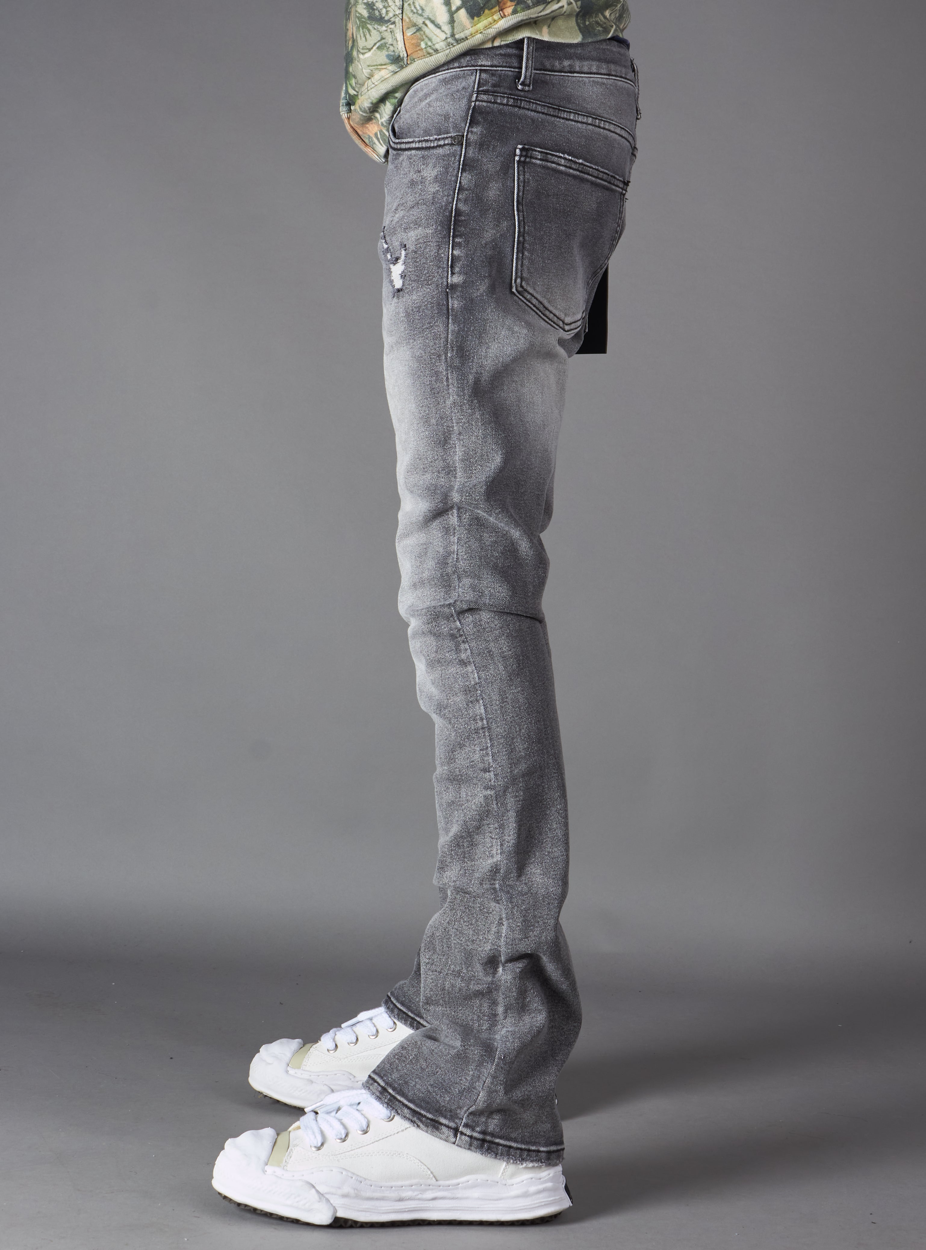 Politics Jeans - Dran Stacked - Grey - Hol-20