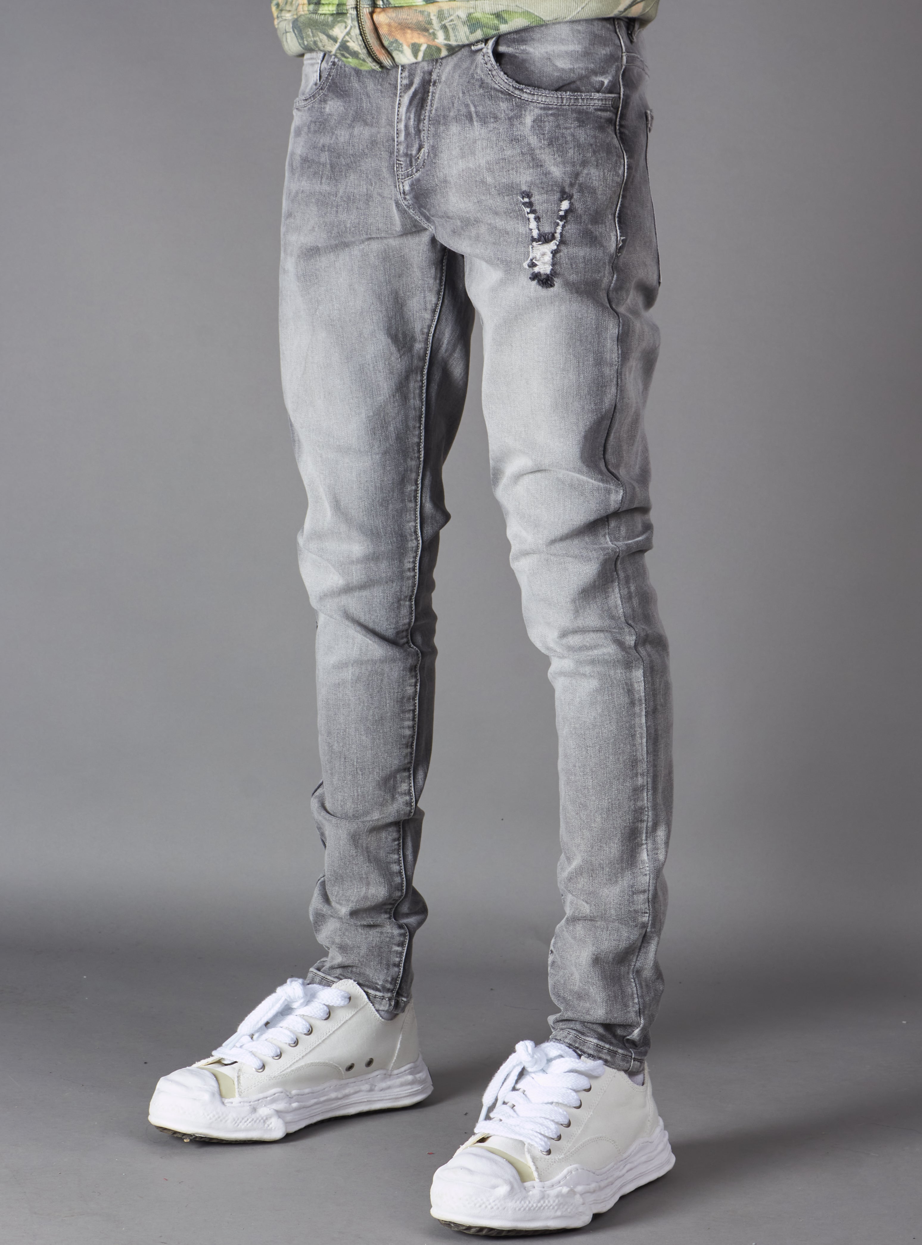 Politics Jeans - Niko Skinny - Grey Wash - Hol-17