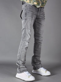 Politics Jeans - Dran Stacked - Grey Wash - Hol-18