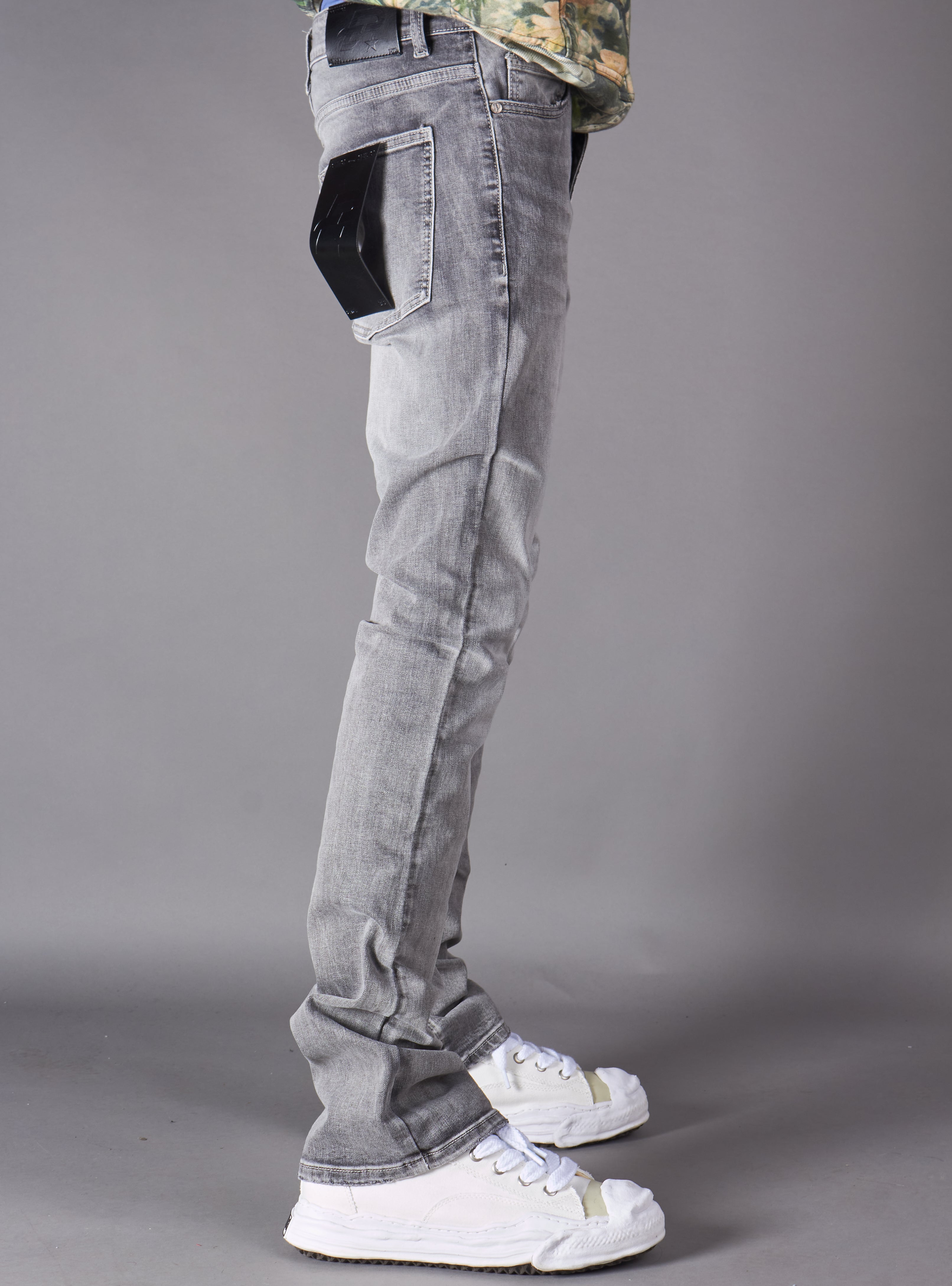Politics Jeans - Dran Stacked - Grey Wash - Hol-18