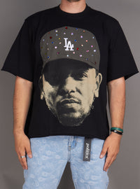 Politics T-Shirt - Stafan - Black On Black - 312