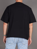Politics T-Shirt - Stafan - Black On Black - 312