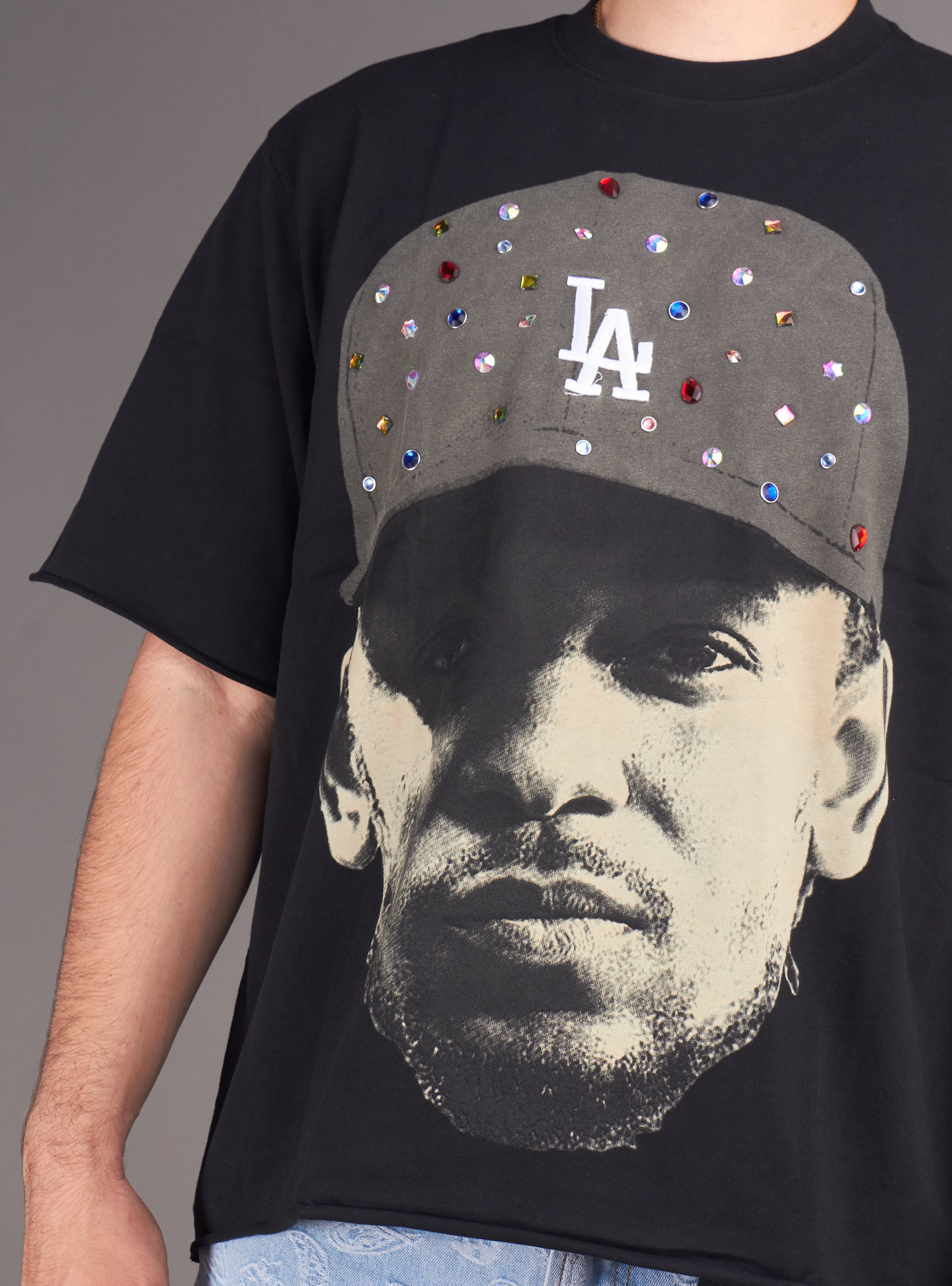 Politics T-Shirt - Stafan - Black On Black - 312