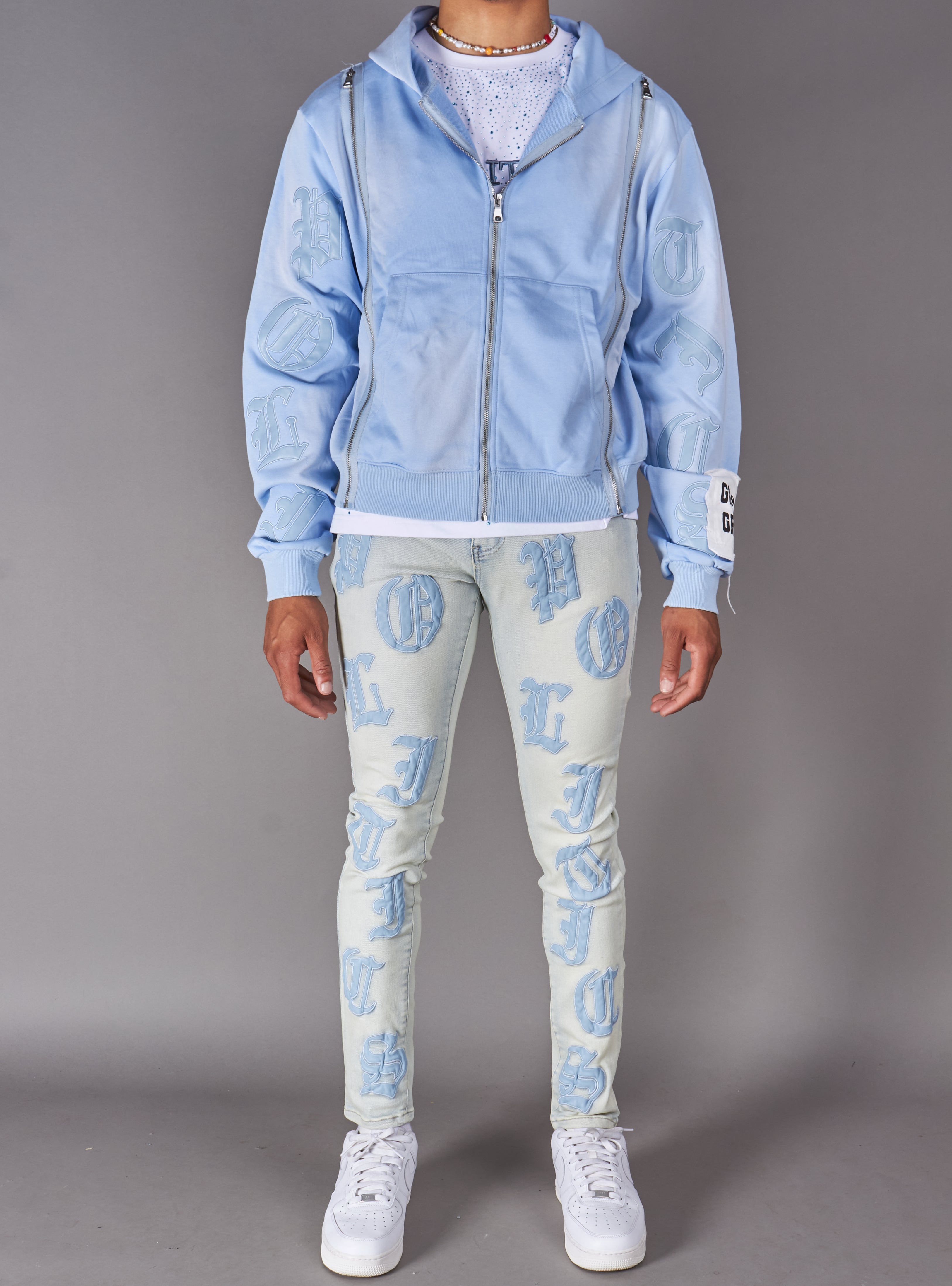 Politics Hoodie - Betz - Blue - Hol-33