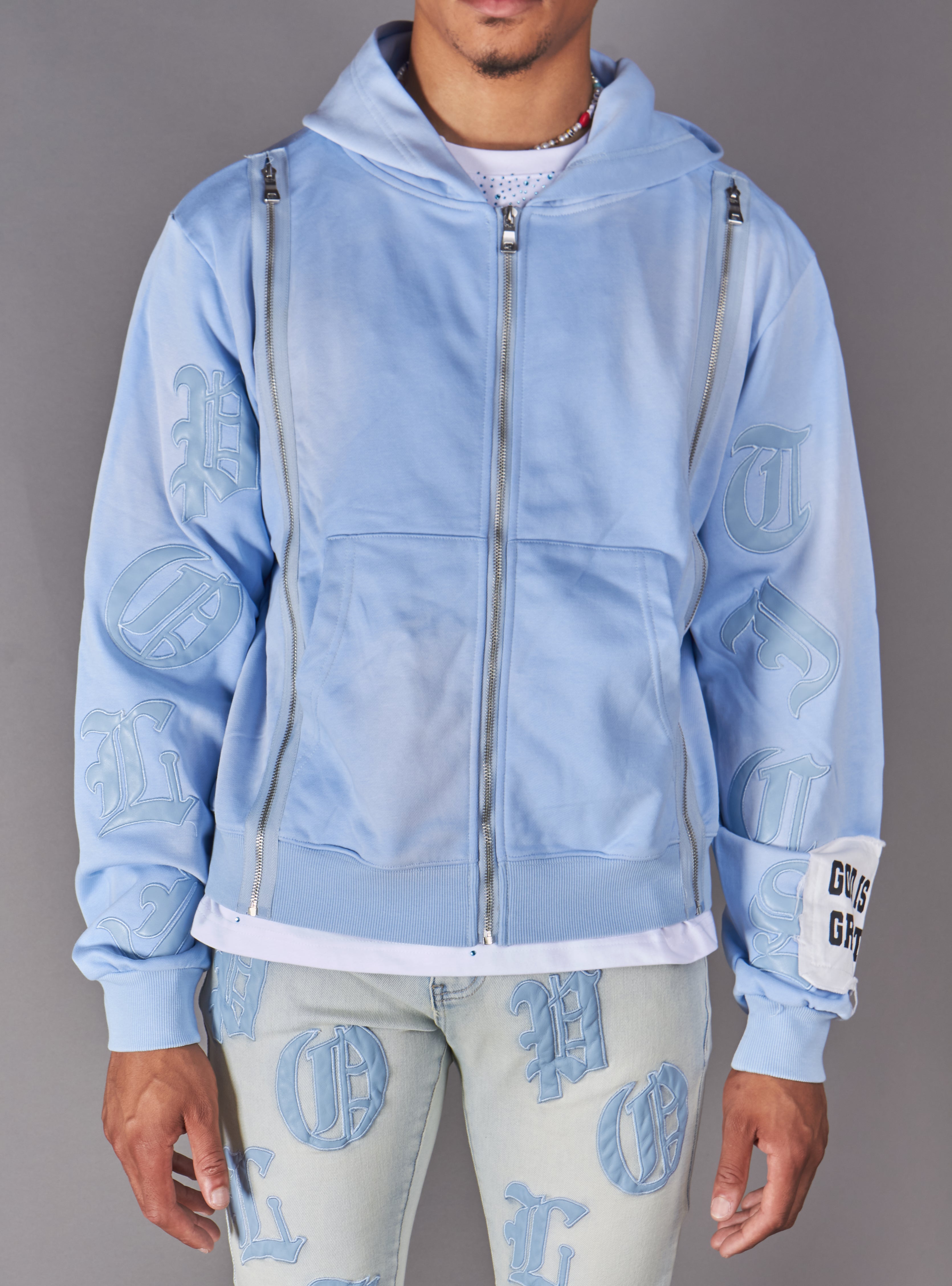 Politics Hoodie - Betz - Blue - Hol-33