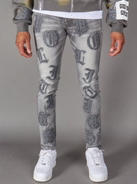 Politics Jeans - Jim - Grey Wash - Hol-35