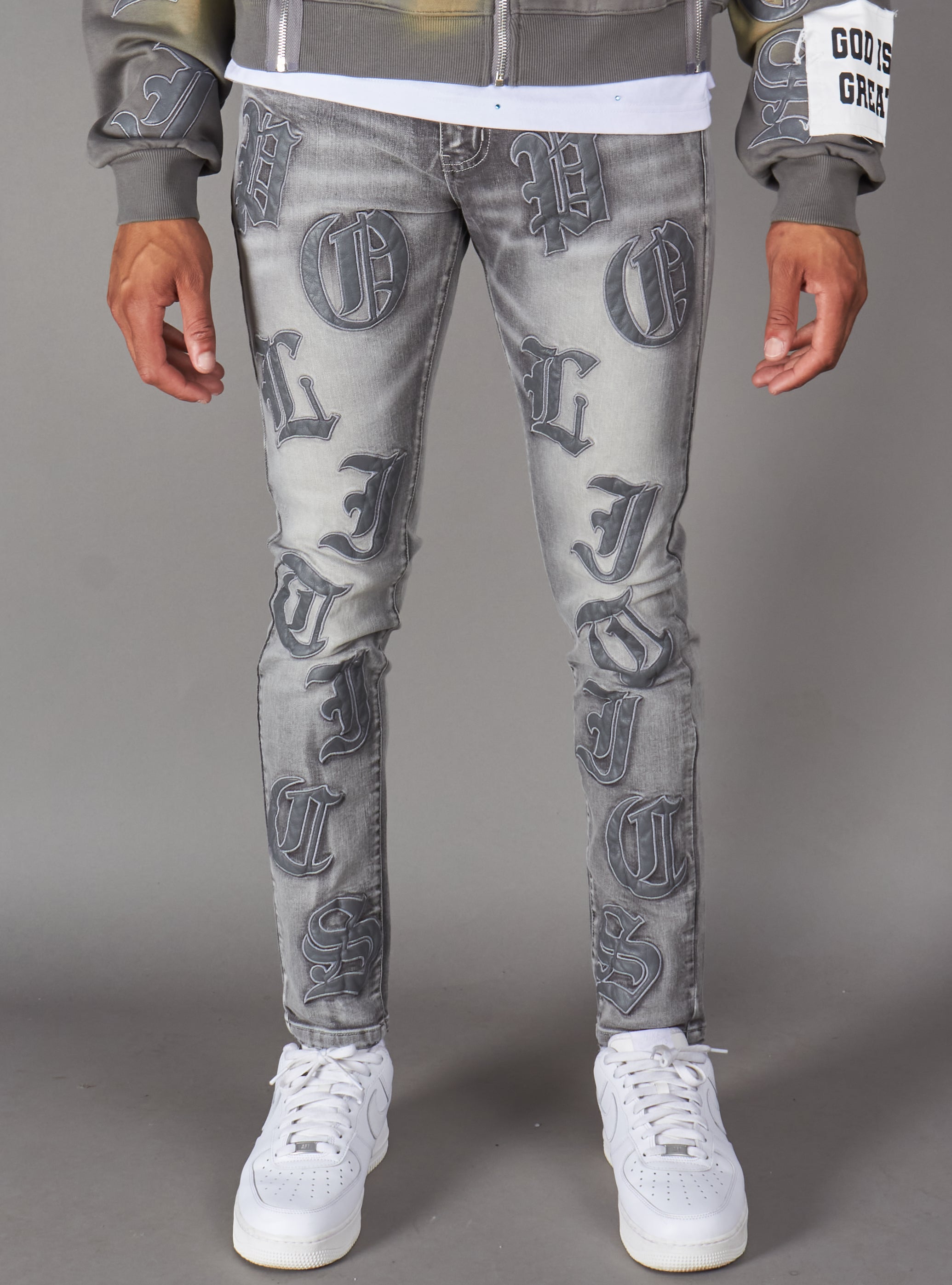 Politics Jeans - Jim - Grey Wash - Hol-35