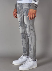 Politics Jeans - Jim - Grey Wash - Hol-35