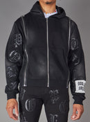 Politics Hoodie - Betz - Black Wash - Hol-31