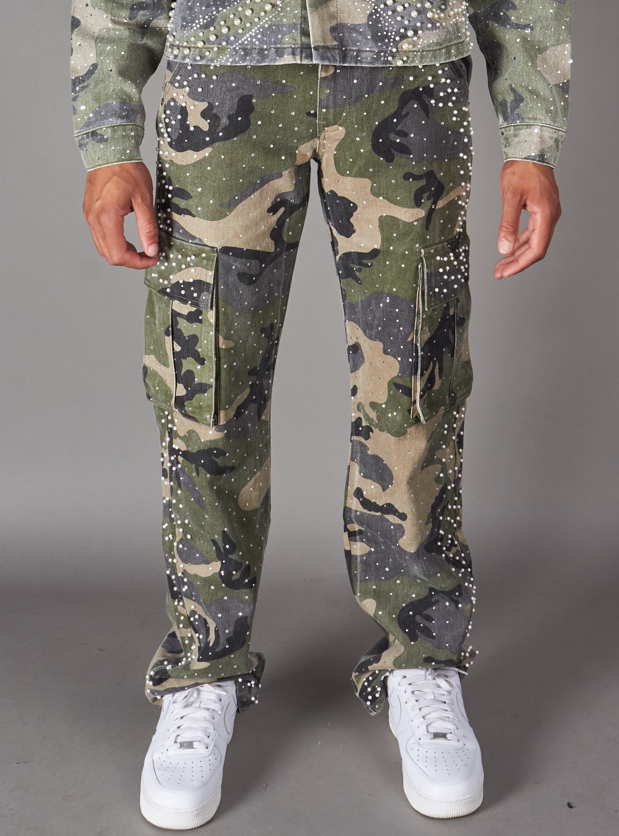 Politics Jeans - Knorr - Green Camo - Hol-22